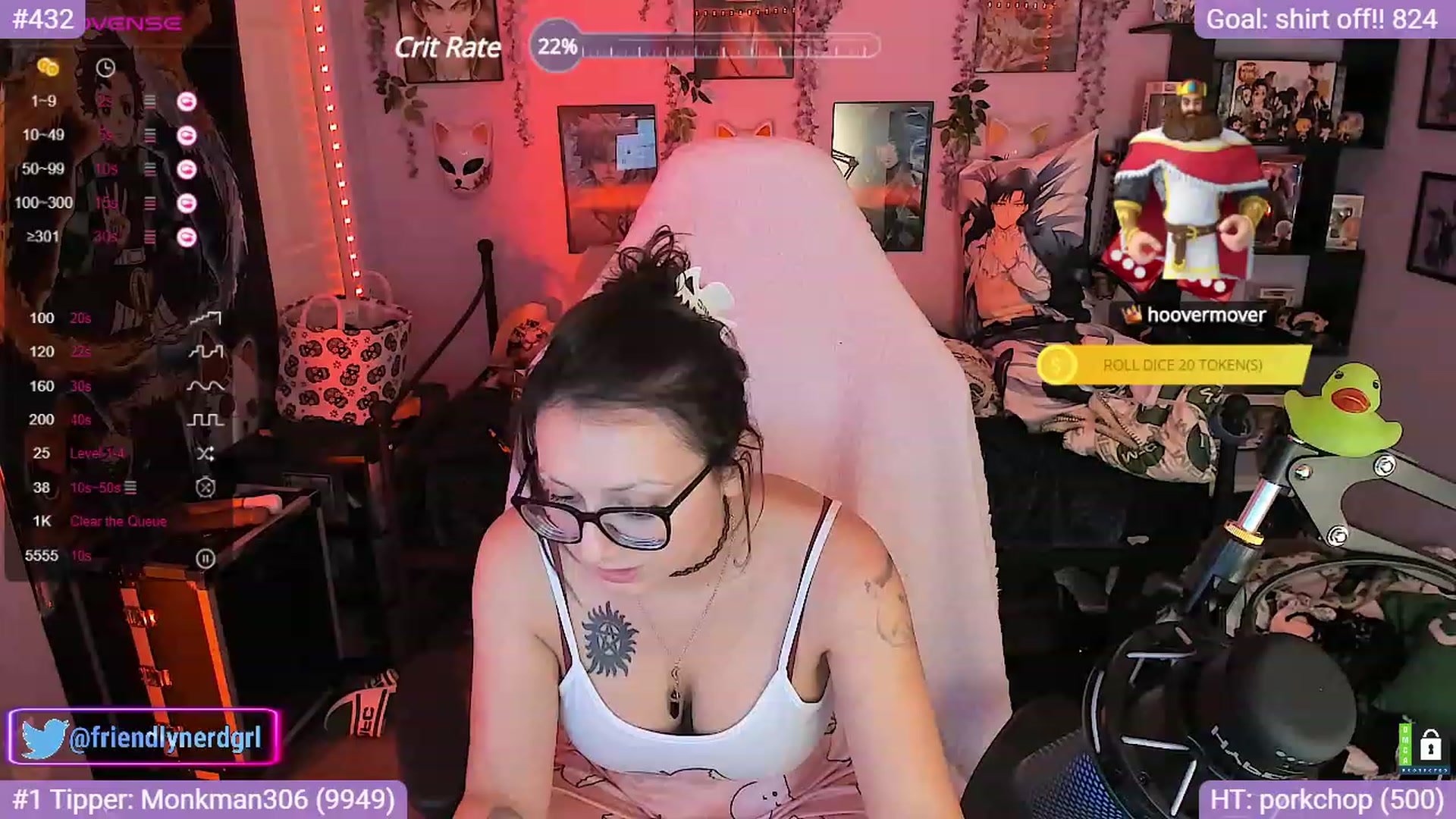 Gallery image thumbnail from Alyx_Singer's myfreecams stream on, 10/16/2023, 23:04 image 14 of 20