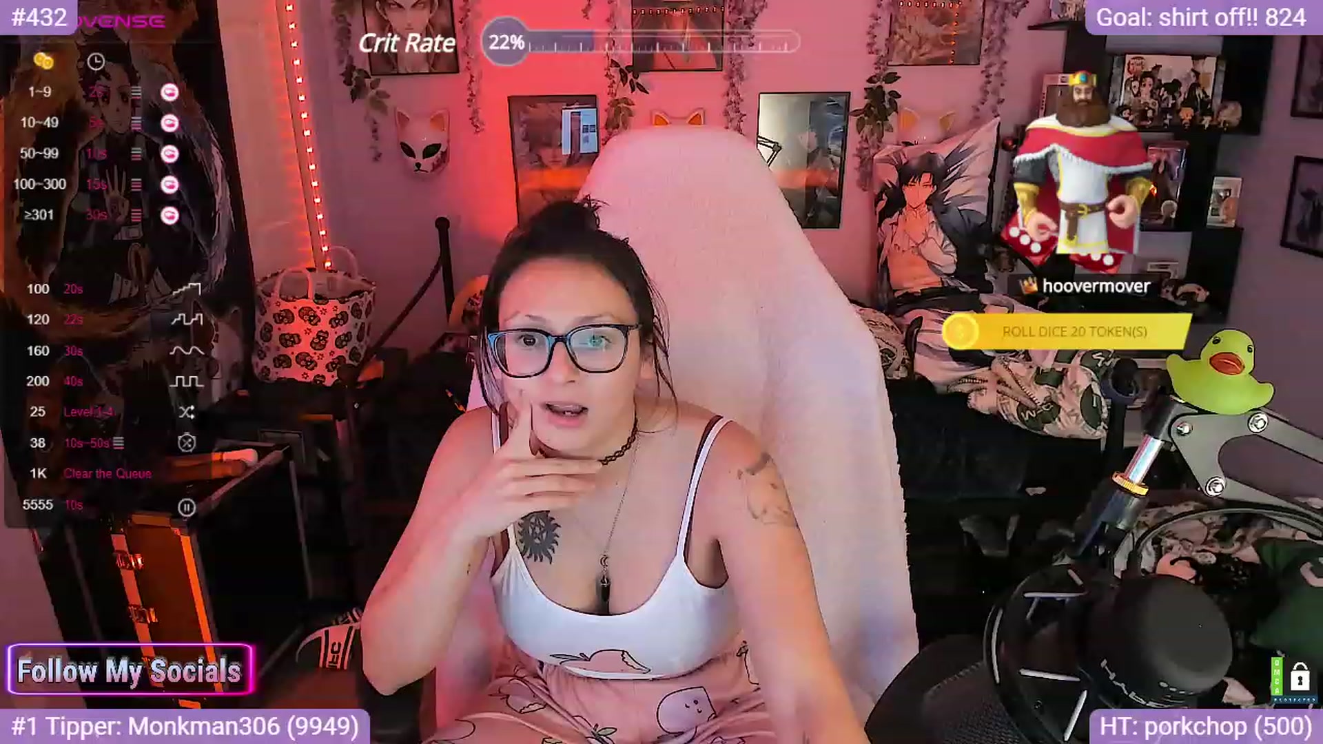 Gallery image thumbnail from Alyx_Singer's myfreecams stream on, 10/16/2023, 23:04 image 4 of 20