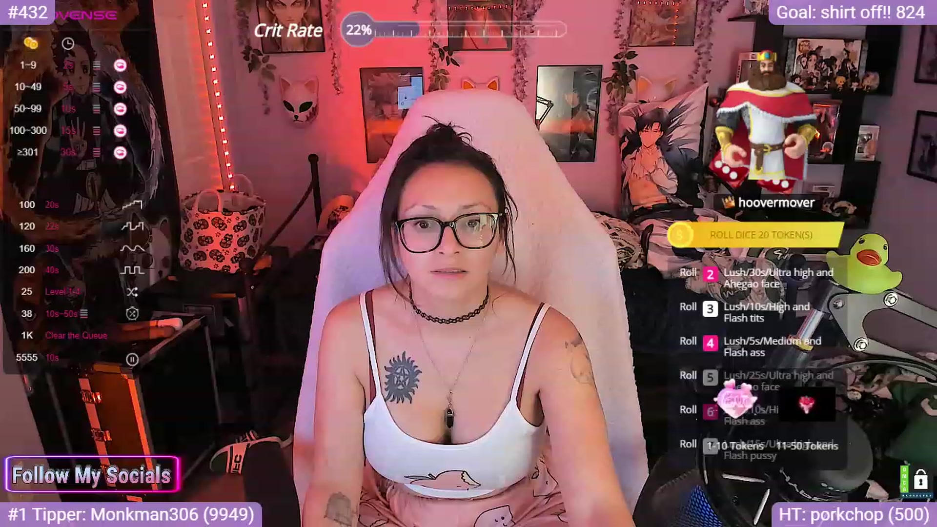 Gallery image thumbnail from Alyx_Singer's myfreecams stream on, 10/16/2023, 23:04 image 13 of 20