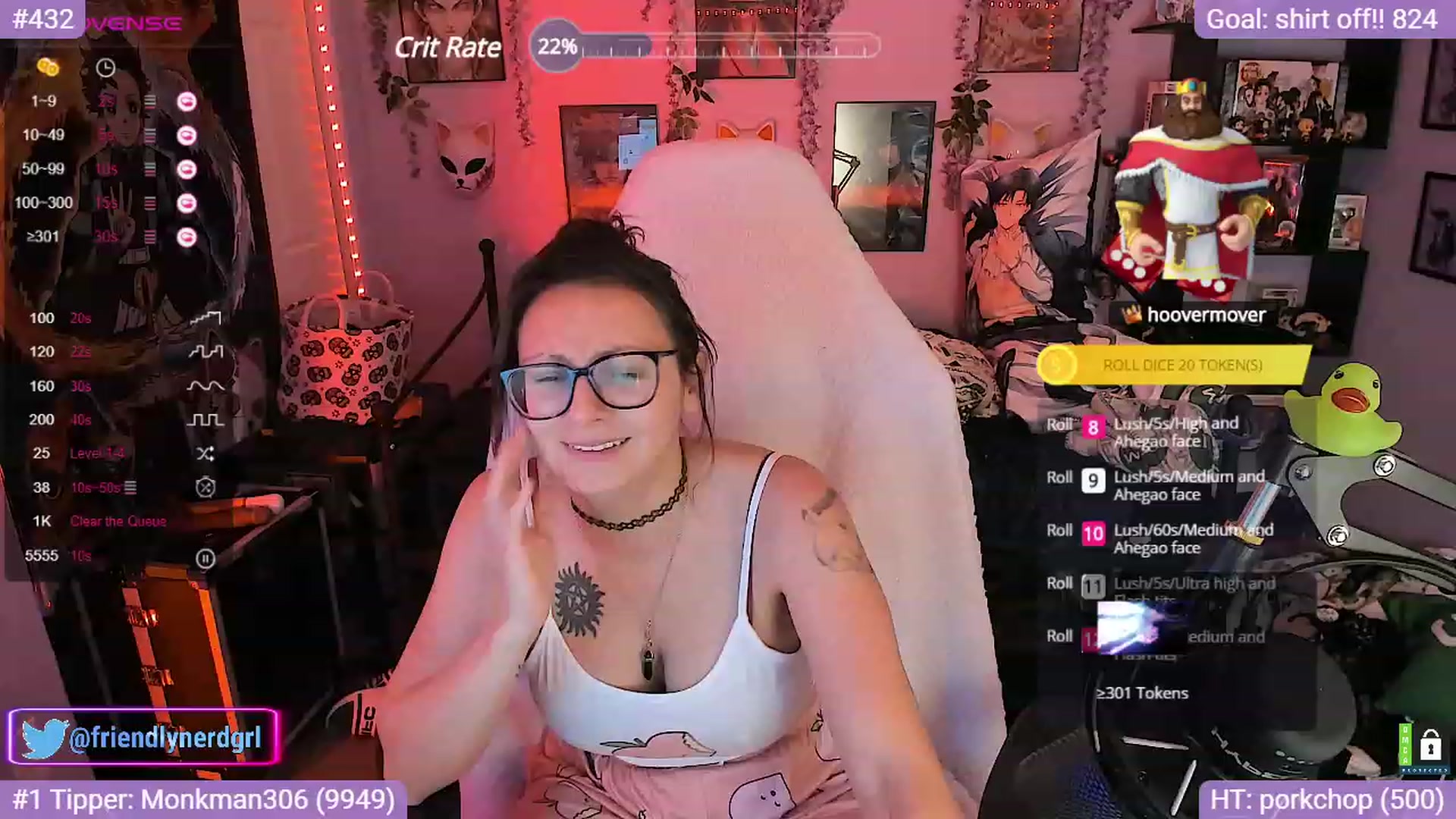 Gallery image thumbnail from Alyx_Singer's myfreecams stream on, 10/16/2023, 23:04 image 8 of 20