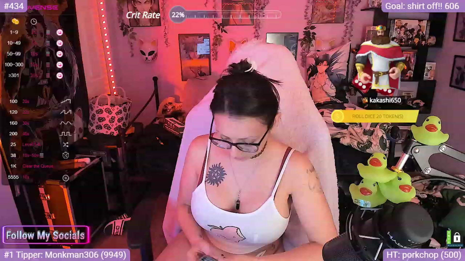 Gallery image thumbnail from Alyx_Singer's myfreecams stream on, 10/17/2023, 06:16 image 20 of 20