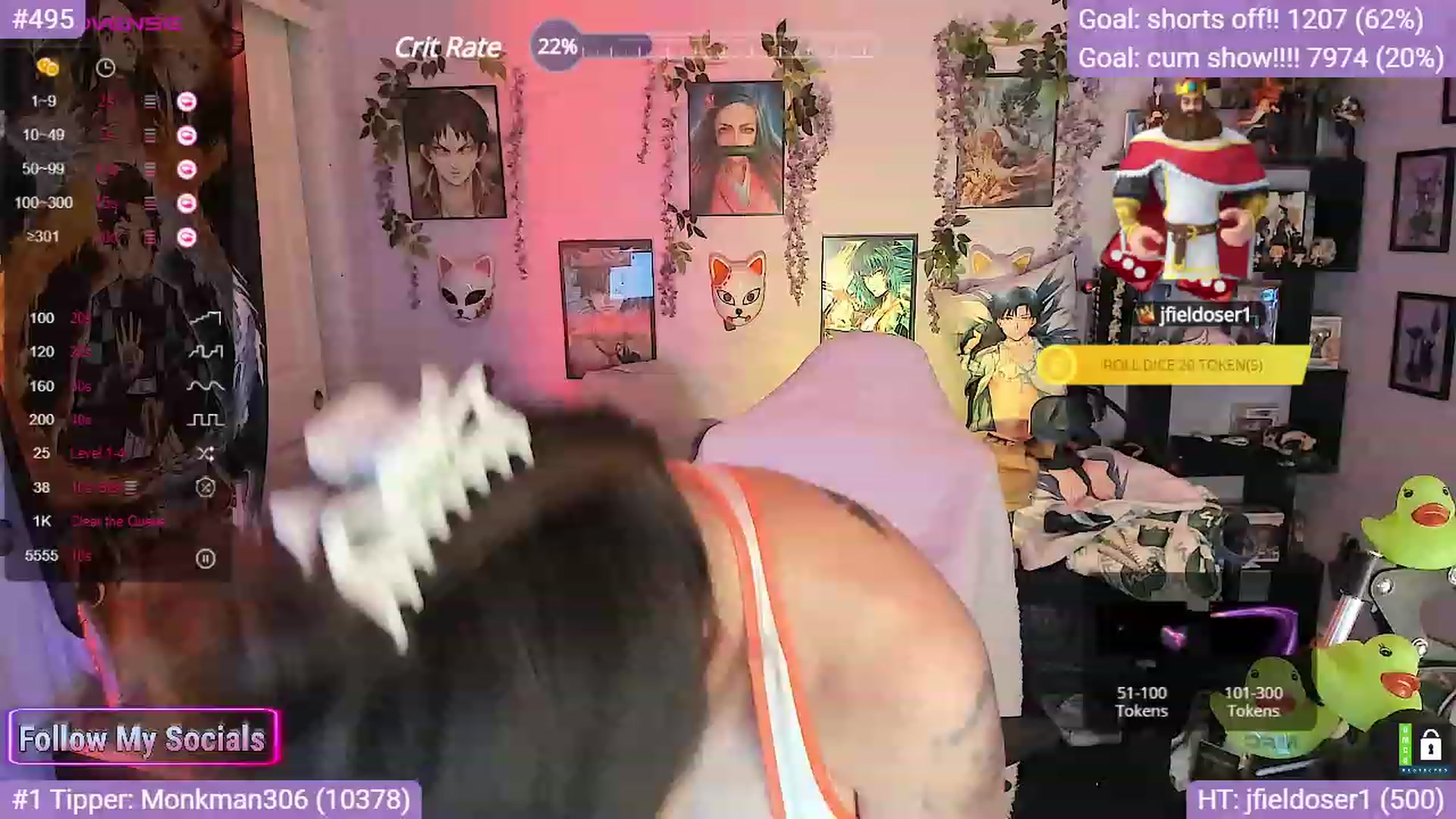 Gallery image thumbnail from Alyx_Singer's myfreecams stream on, 10/21/2023, 10:18 image 5 of 20
