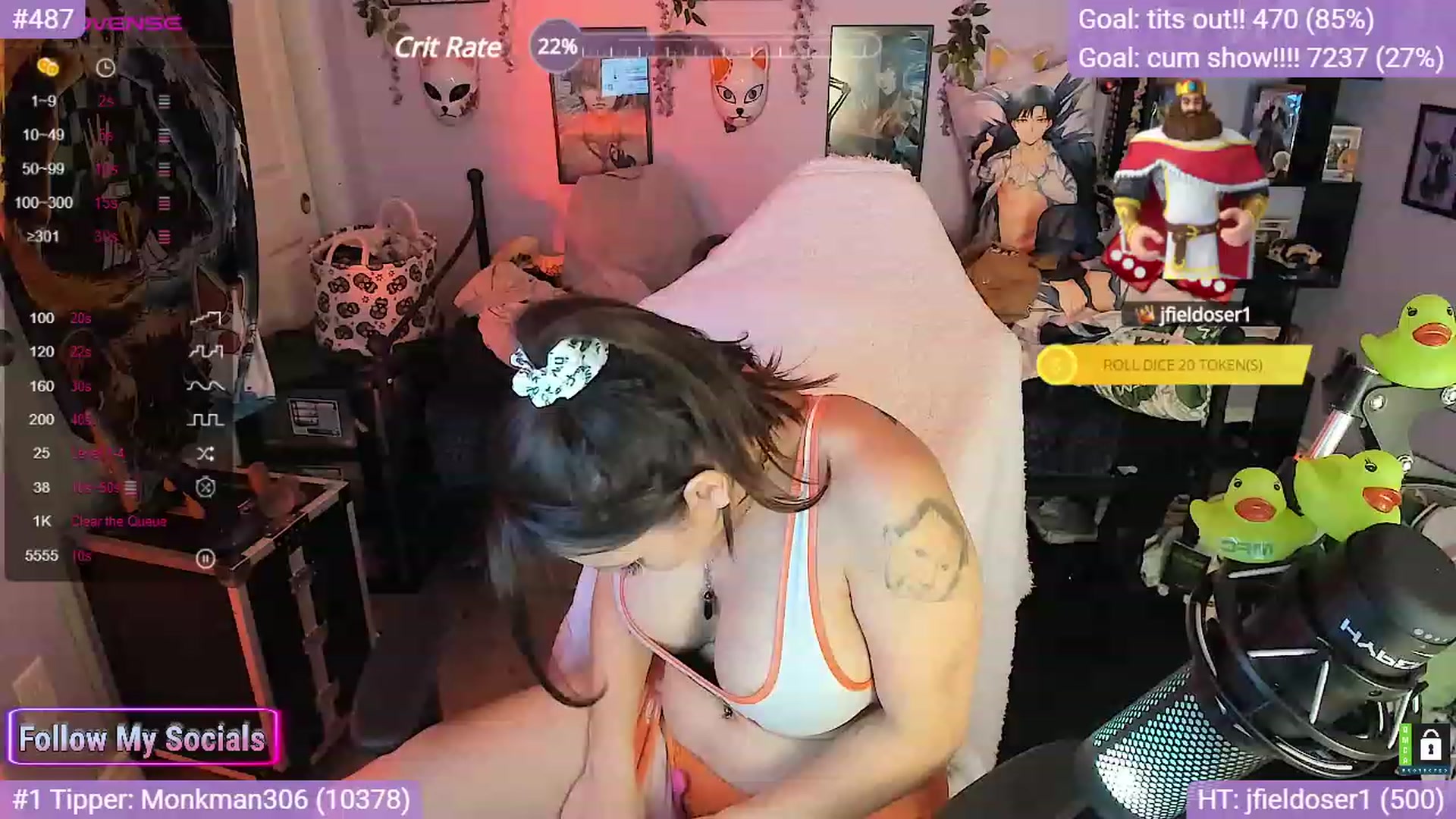 Gallery image thumbnail from Alyx_Singer's myfreecams stream on, 10/21/2023, 10:18 image 16 of 20