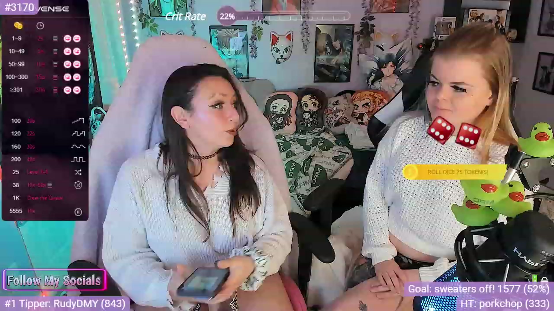 Gallery image thumbnail from Alyx_Singer's myfreecams stream on, 11/05/2023, 08:02 image 7 of 20