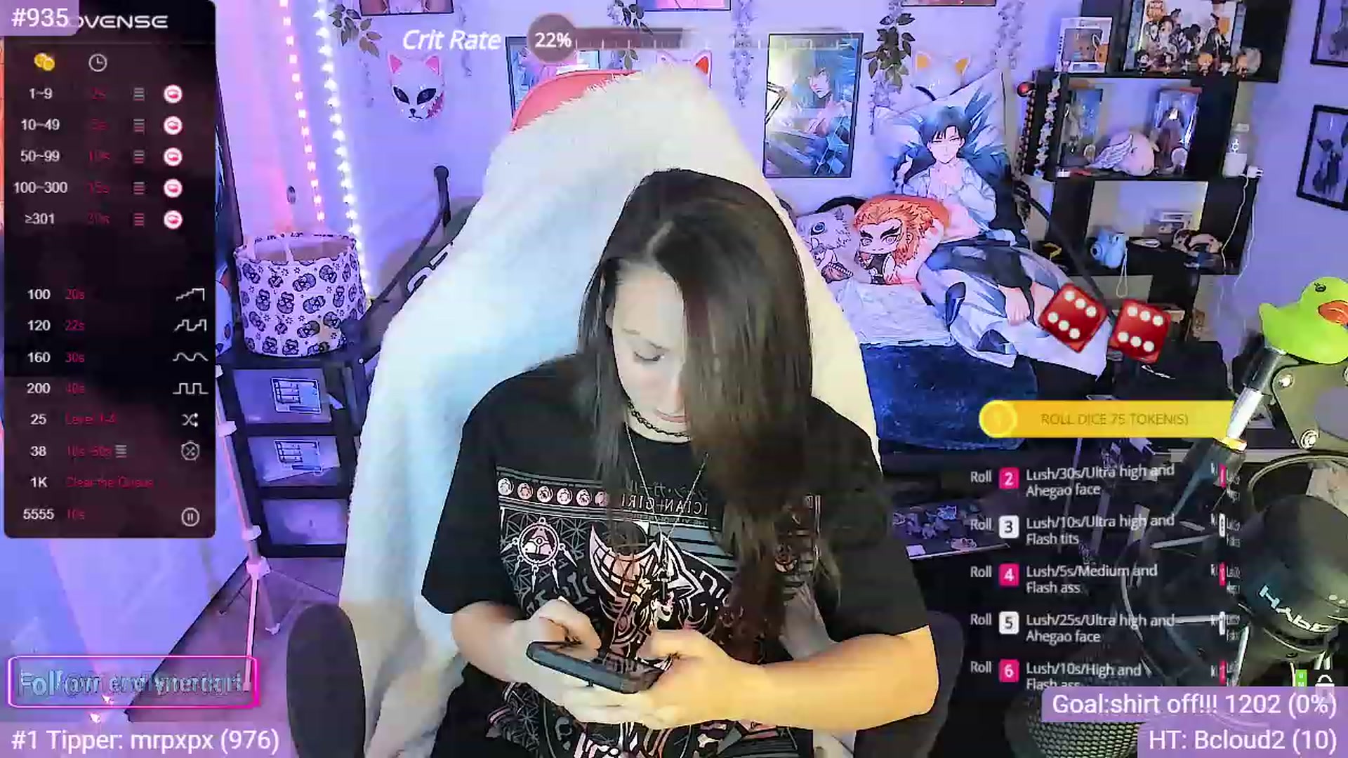 Gallery image thumbnail from Alyx_Singer's myfreecams stream on, 11/07/2023, 20:45 image 10 of 20