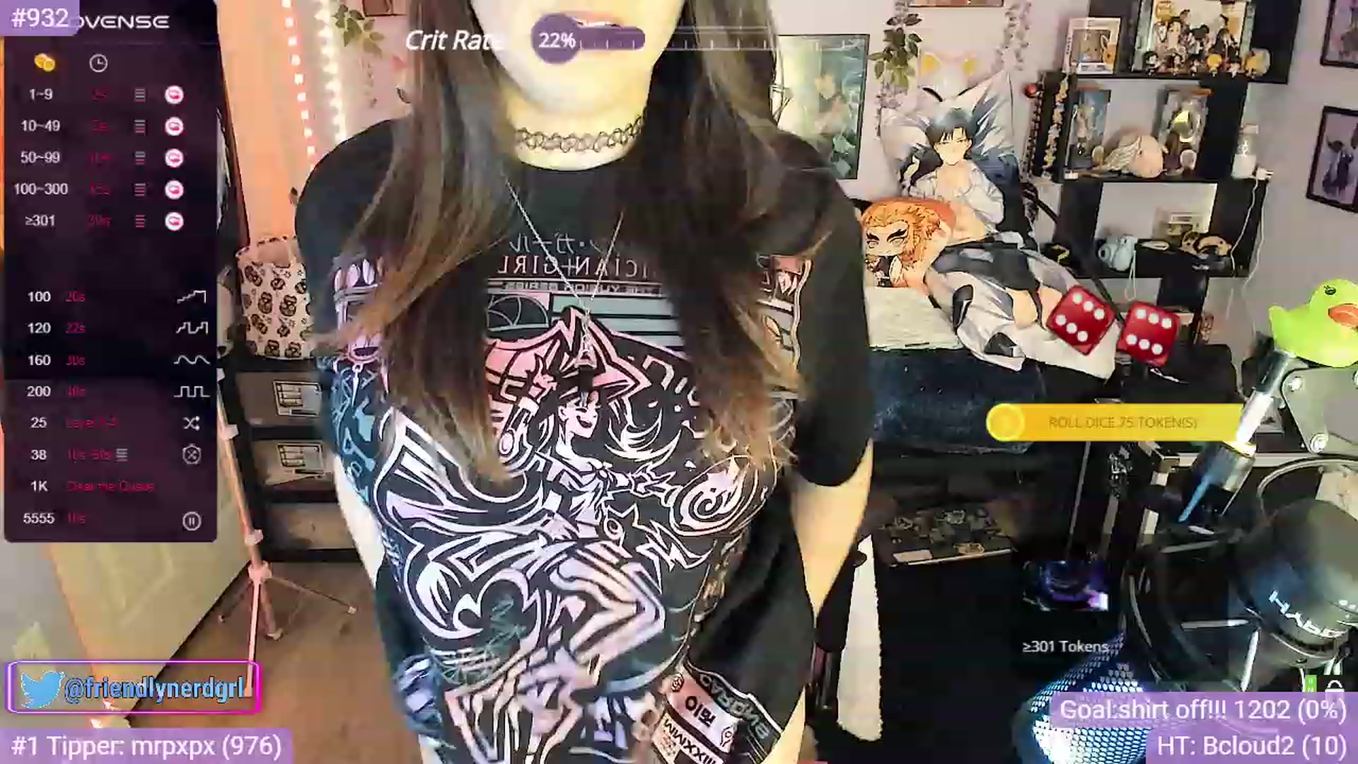Gallery image thumbnail from Alyx_Singer's myfreecams stream on, 11/07/2023, 20:45 image 2 of 20