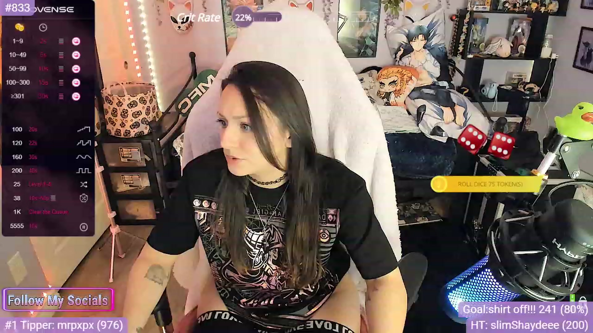 Gallery image thumbnail from Alyx_Singer's myfreecams stream on, 11/07/2023, 23:55 image 5 of 20