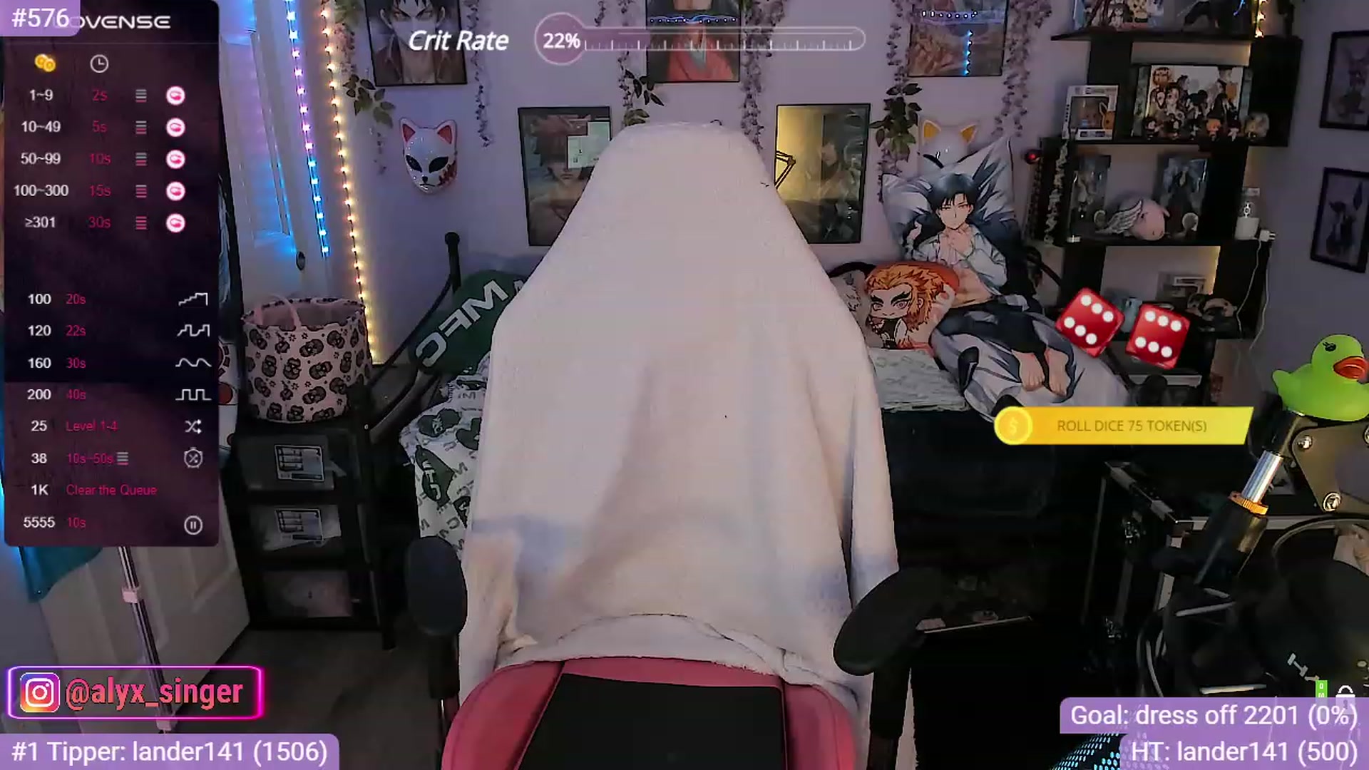Gallery image thumbnail from Alyx_Singer's myfreecams stream on, 11/08/2023, 06:15 image 1 of 20