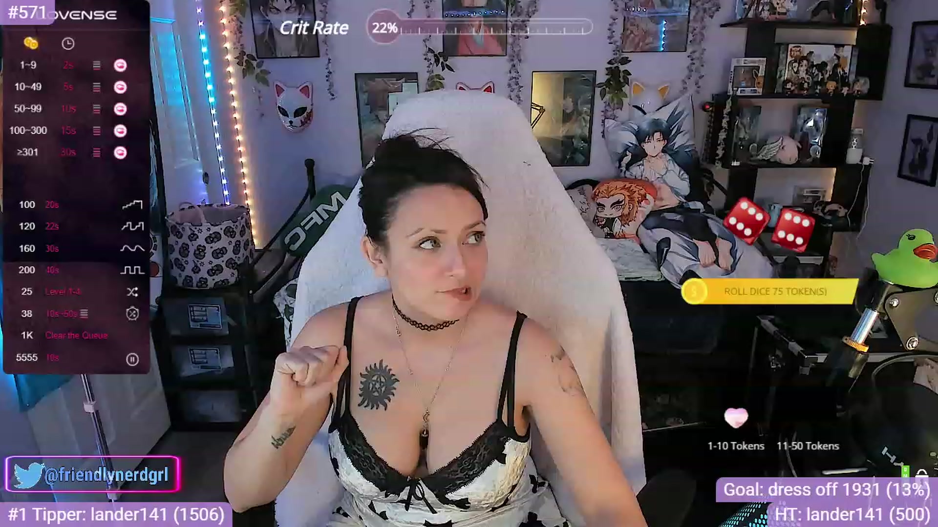 Gallery image thumbnail from Alyx_Singer's myfreecams stream on, 11/08/2023, 06:15 image 20 of 20