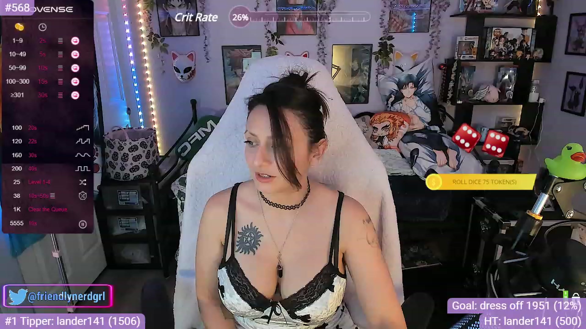 Gallery image thumbnail from Alyx_Singer's myfreecams stream on, 11/08/2023, 06:15 image 11 of 20