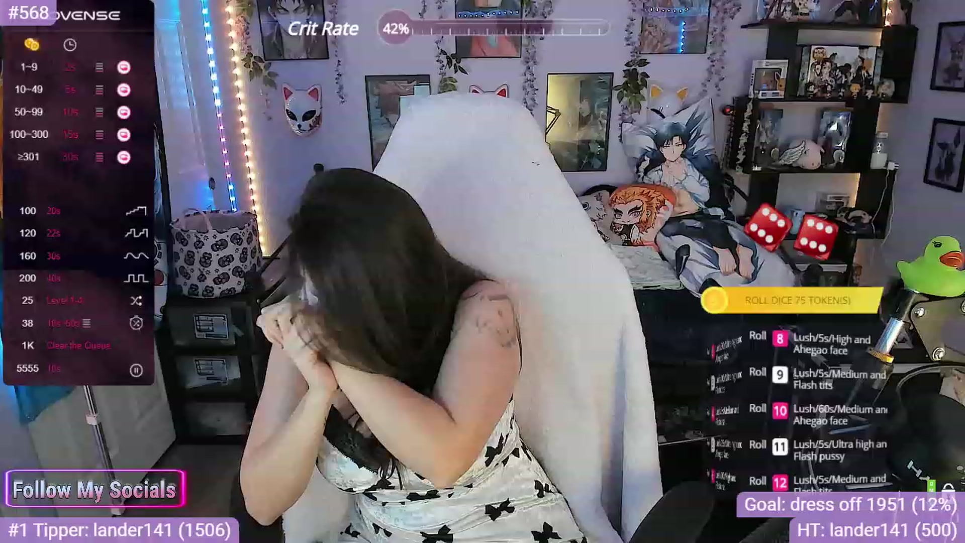 Gallery image thumbnail from Alyx_Singer's myfreecams stream on, 11/08/2023, 06:15 image 10 of 20