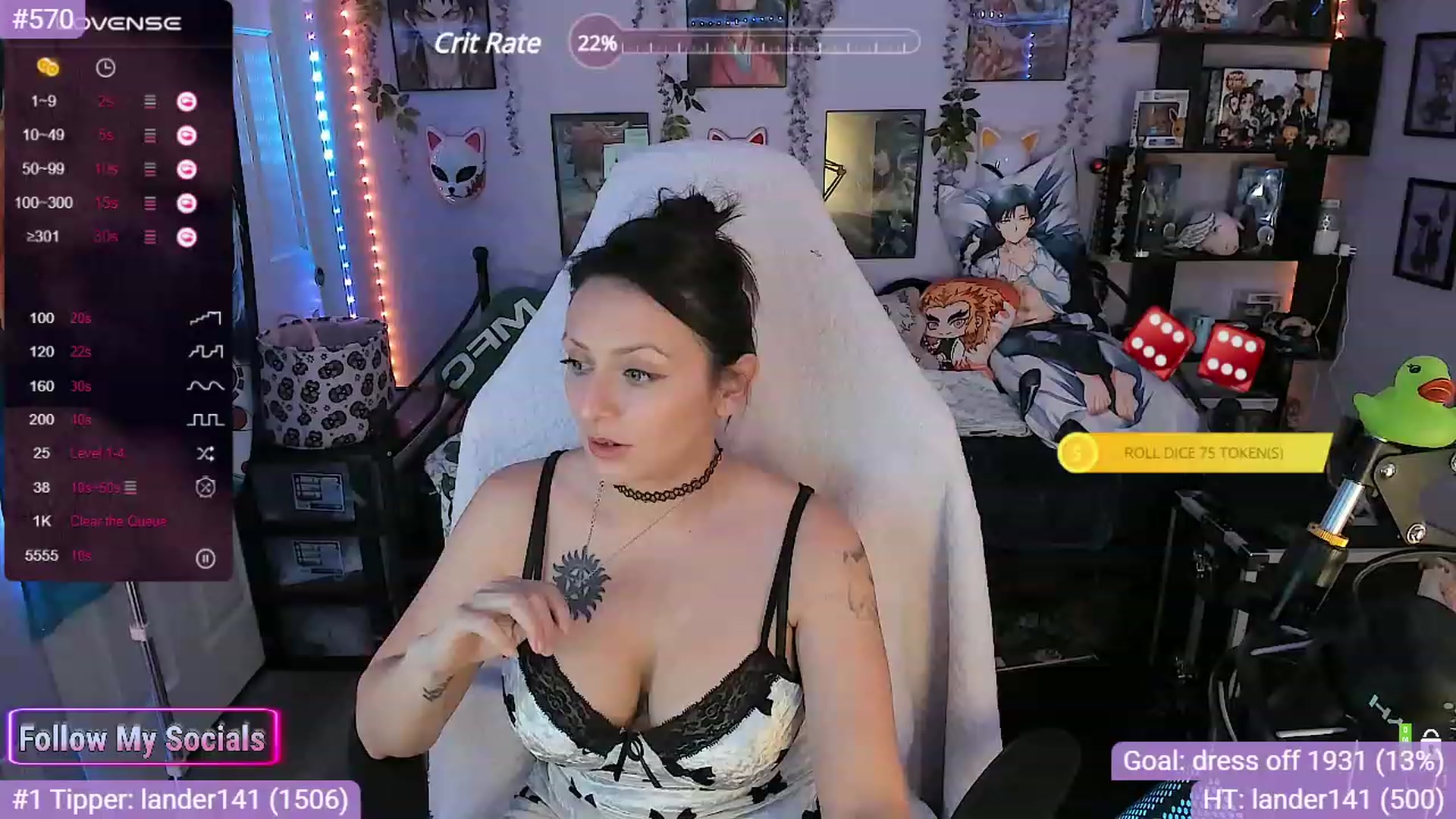 Gallery image thumbnail from Alyx_Singer's myfreecams stream on, 11/08/2023, 06:15 image 18 of 20