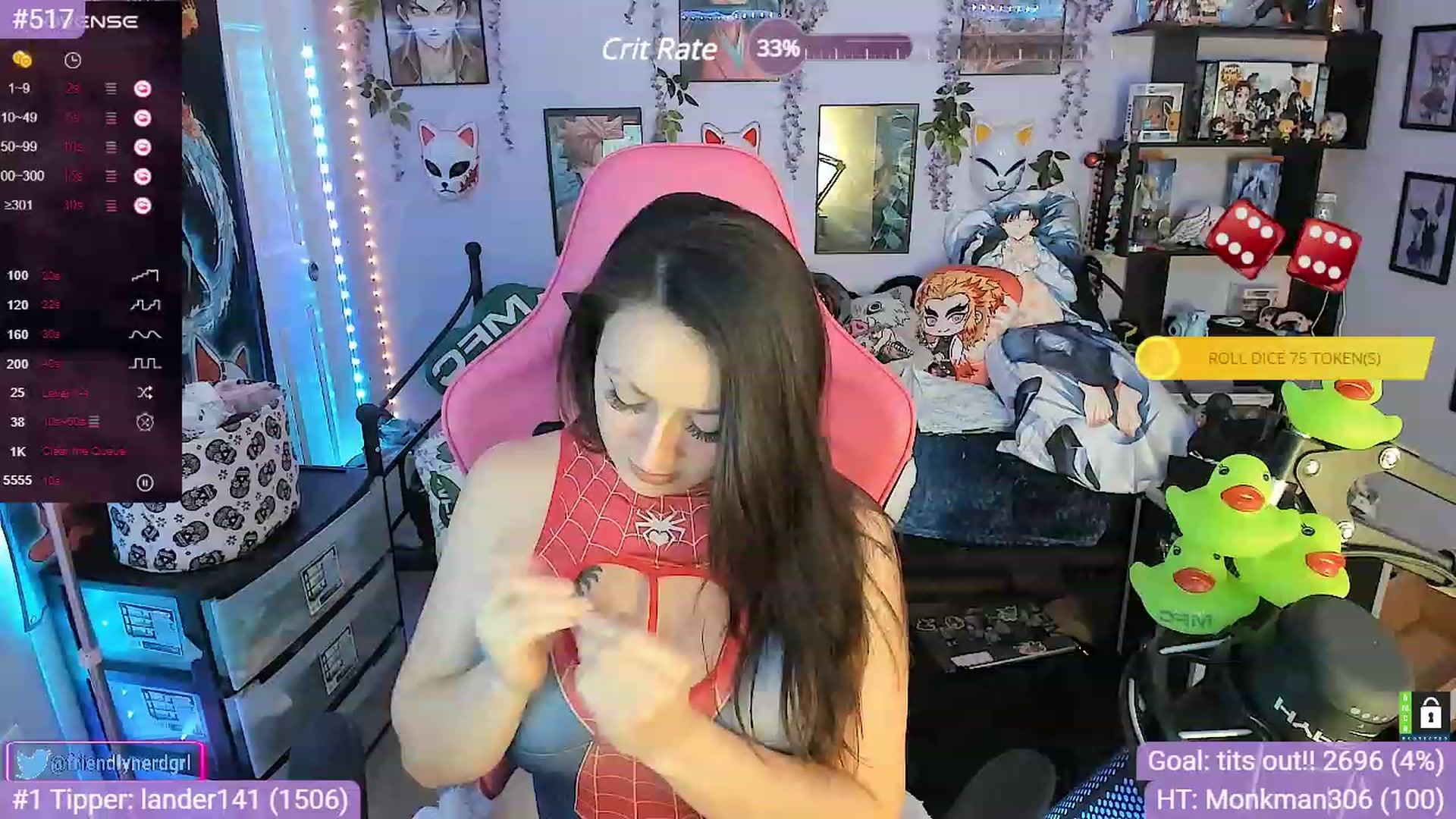 Gallery image thumbnail from Alyx_Singer's myfreecams stream on, 11/10/2023, 20:08 image 2 of 20