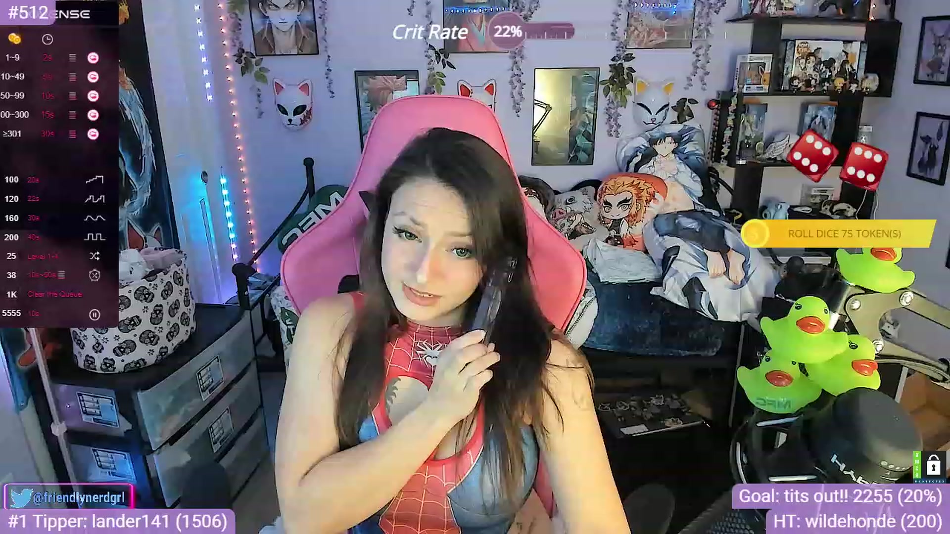 Gallery image thumbnail from Alyx_Singer's myfreecams stream on, 11/10/2023, 20:08 image 8 of 20