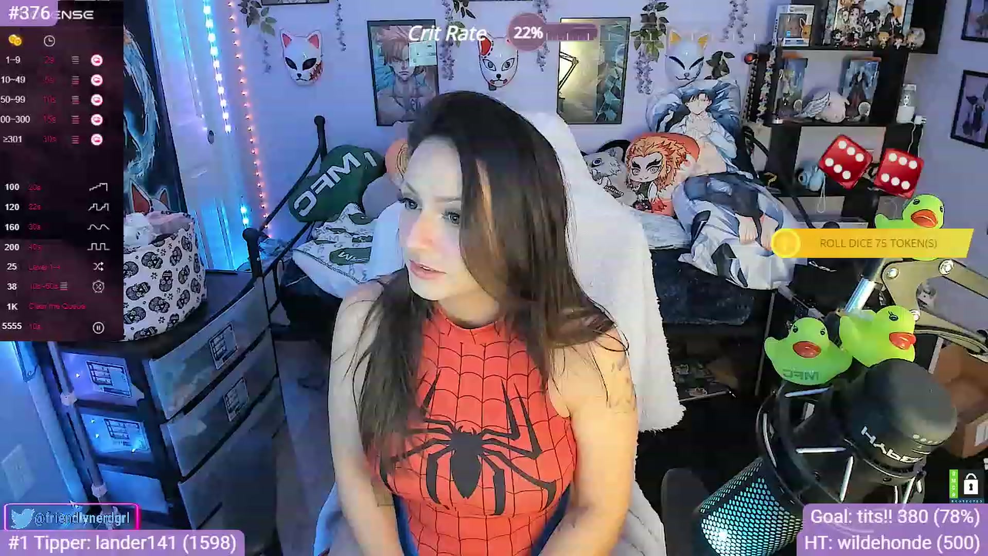 Gallery image thumbnail from Alyx_Singer's myfreecams stream on, 11/10/2023, 22:49 image 17 of 20