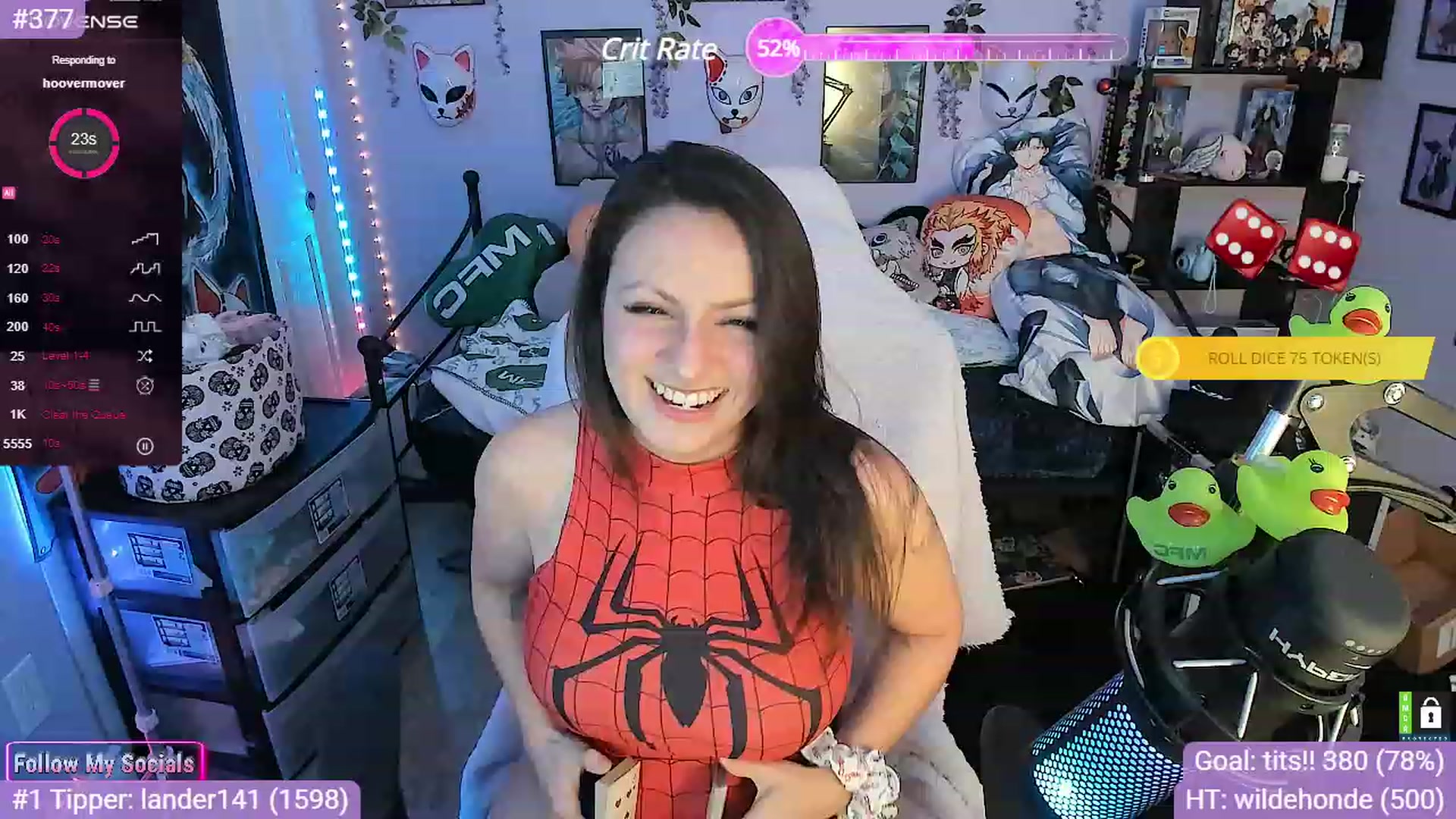 Gallery image thumbnail from Alyx_Singer's myfreecams stream on, 11/10/2023, 22:49 image 13 of 20
