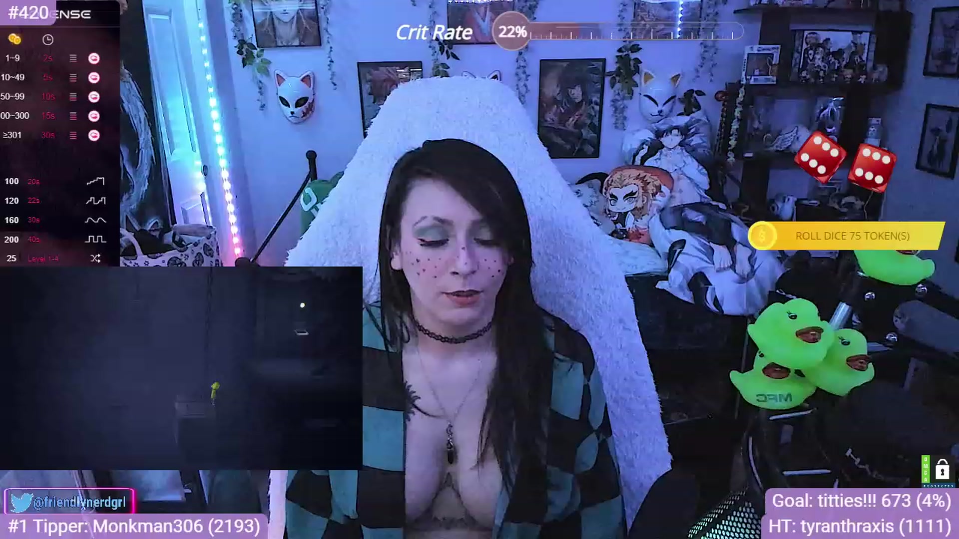 Gallery image thumbnail from Alyx_Singer's myfreecams stream on, 11/13/2023, 22:04 image 16 of 20