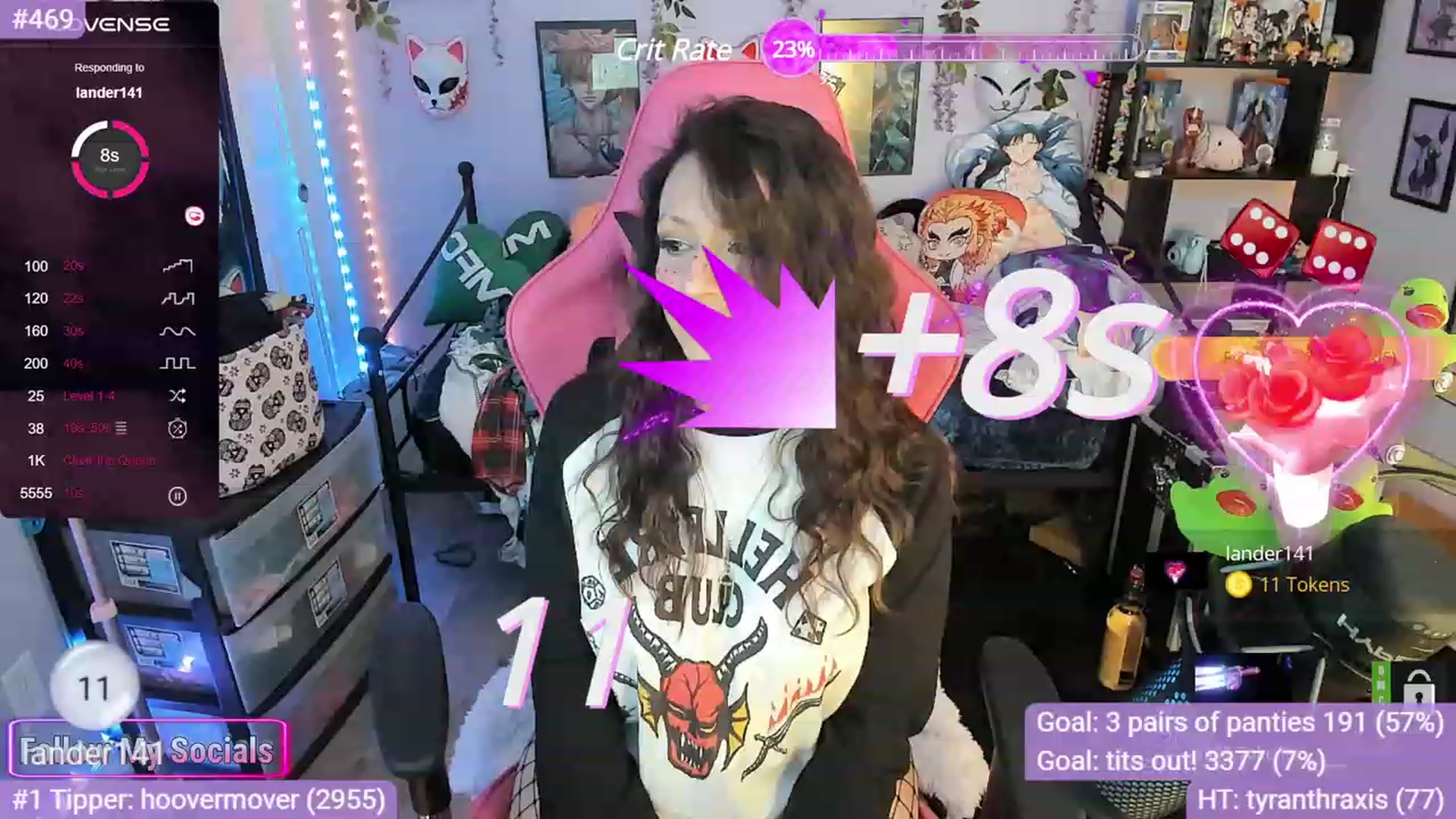 Gallery image thumbnail from Alyx_Singer's myfreecams stream on, 11/17/2023, 22:20 image 17 of 20