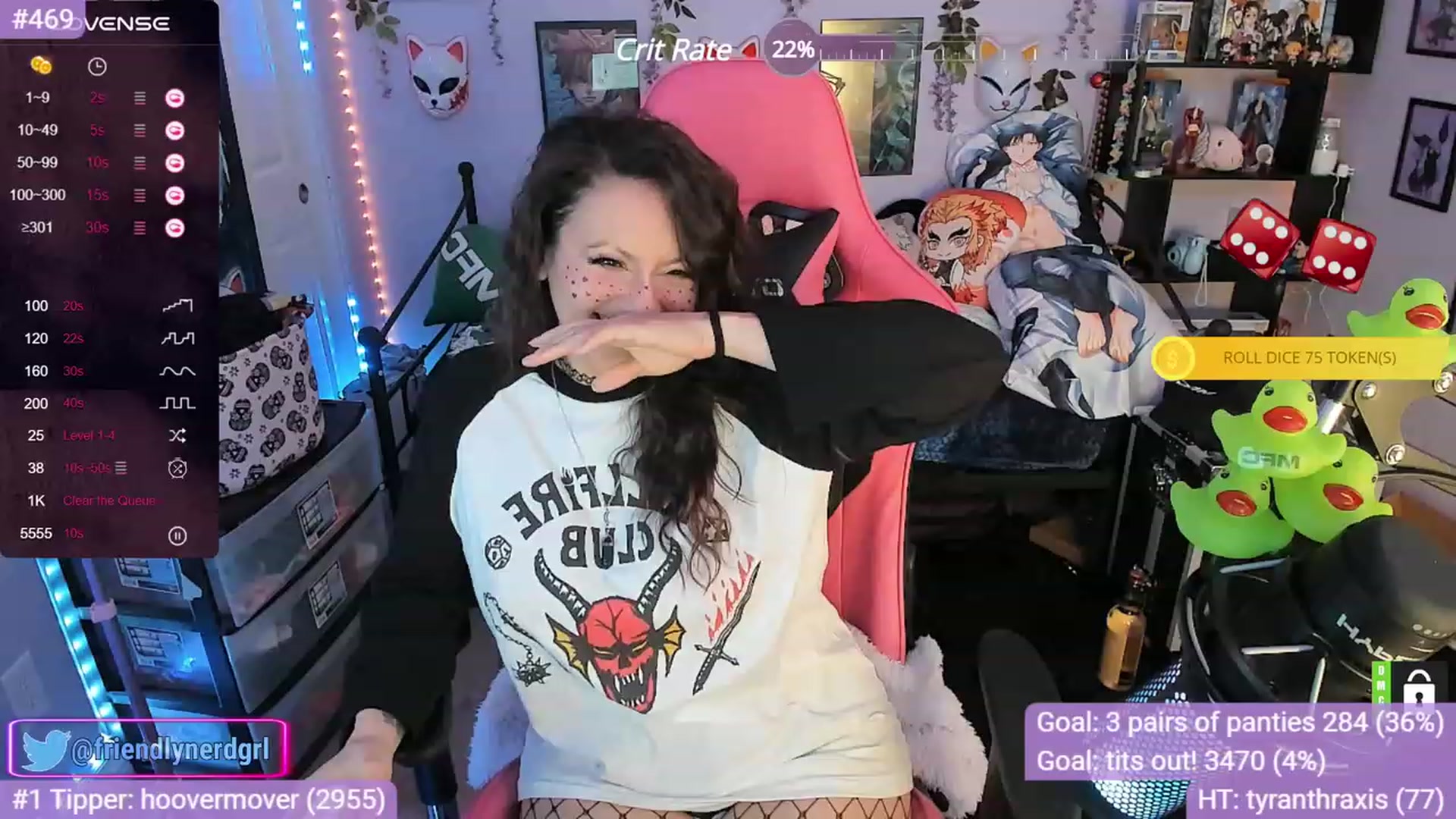 Gallery image thumbnail from Alyx_Singer's myfreecams stream on, 11/17/2023, 22:20 image 8 of 20