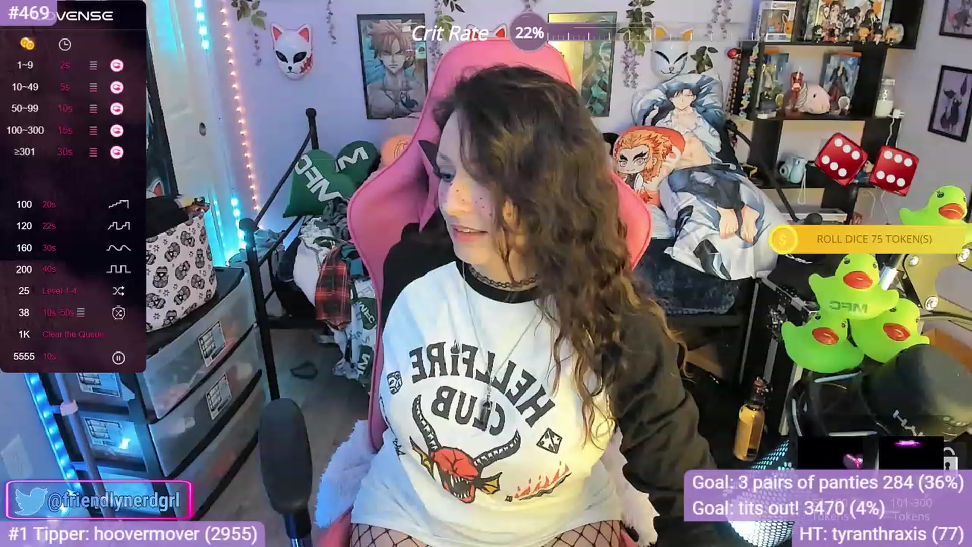 Gallery image thumbnail from Alyx_Singer's myfreecams stream on, 11/17/2023, 22:20 image 9 of 20