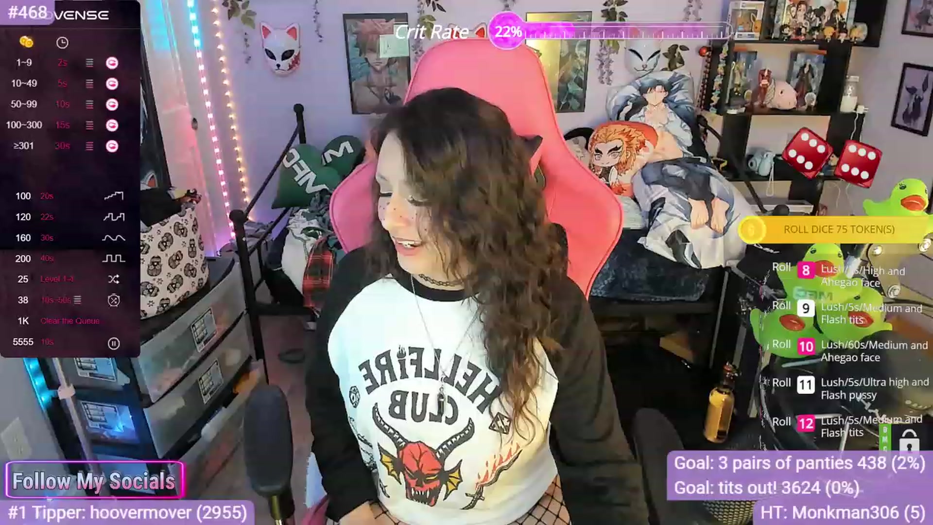 Gallery image thumbnail from Alyx_Singer's myfreecams stream on, 11/17/2023, 22:20 image 4 of 20