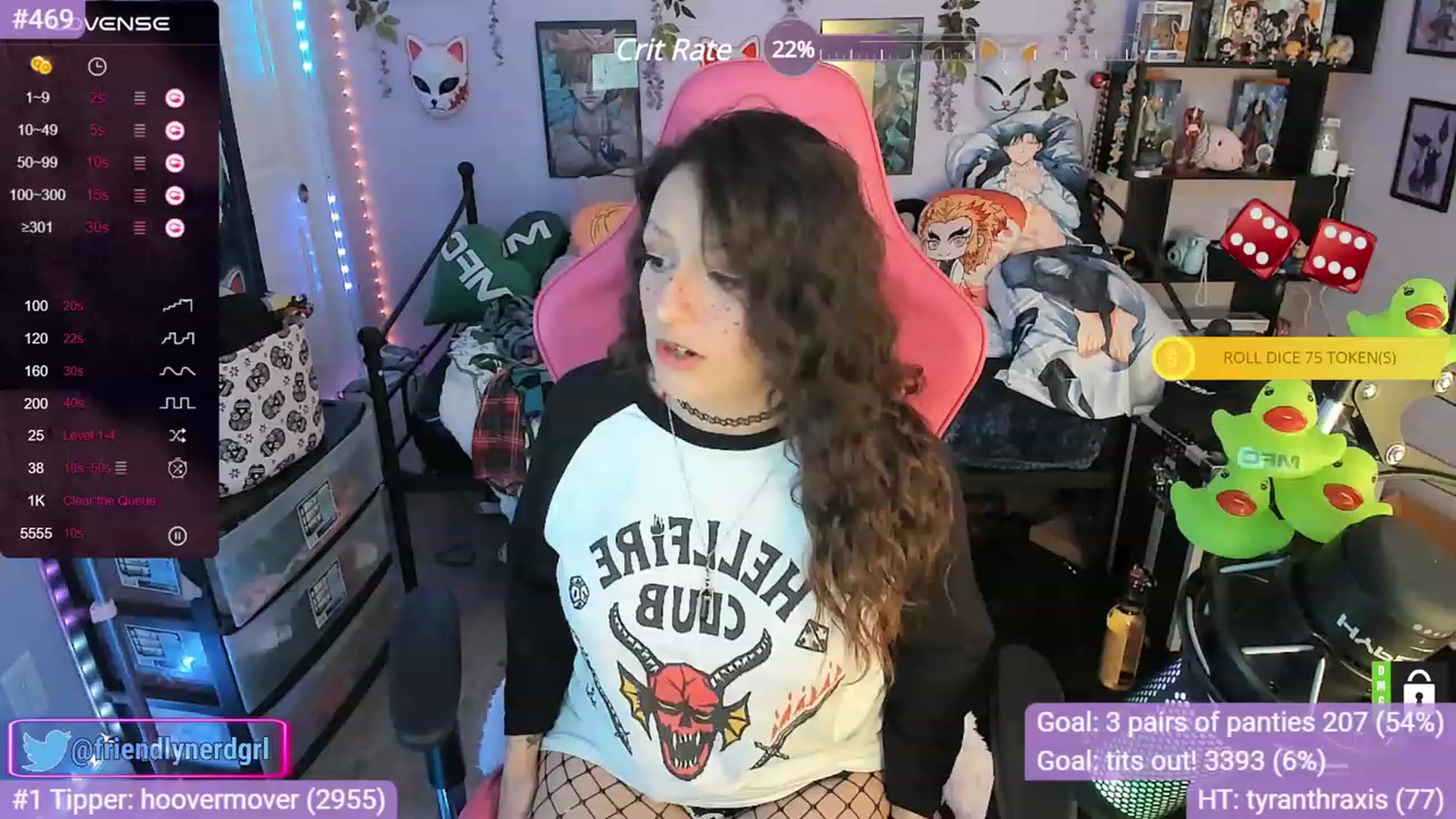 Gallery image thumbnail from Alyx_Singer's myfreecams stream on, 11/17/2023, 22:20 image 11 of 20
