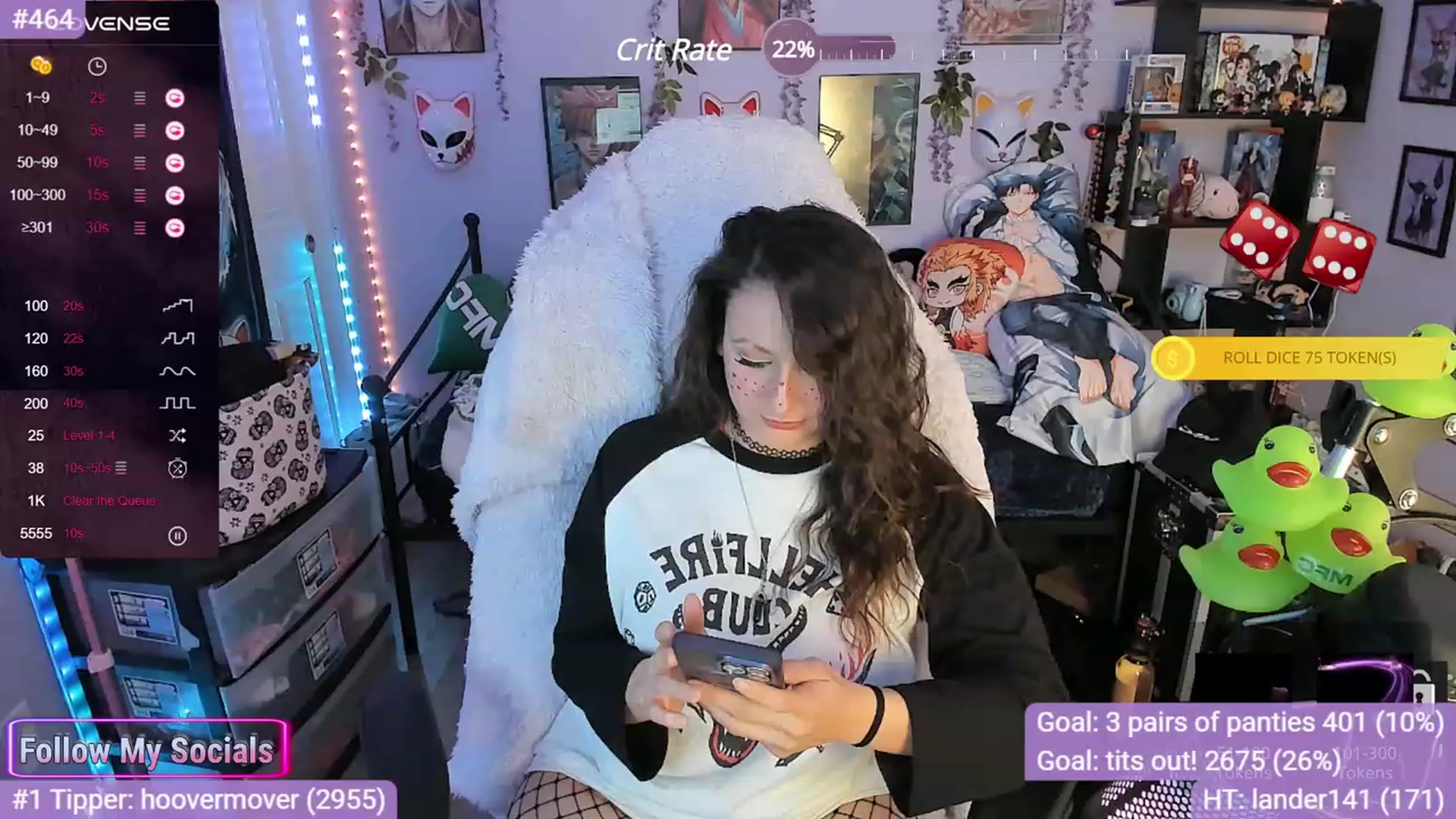 Gallery image thumbnail from Alyx_Singer's myfreecams stream on, 11/17/2023, 23:53 image 19 of 20
