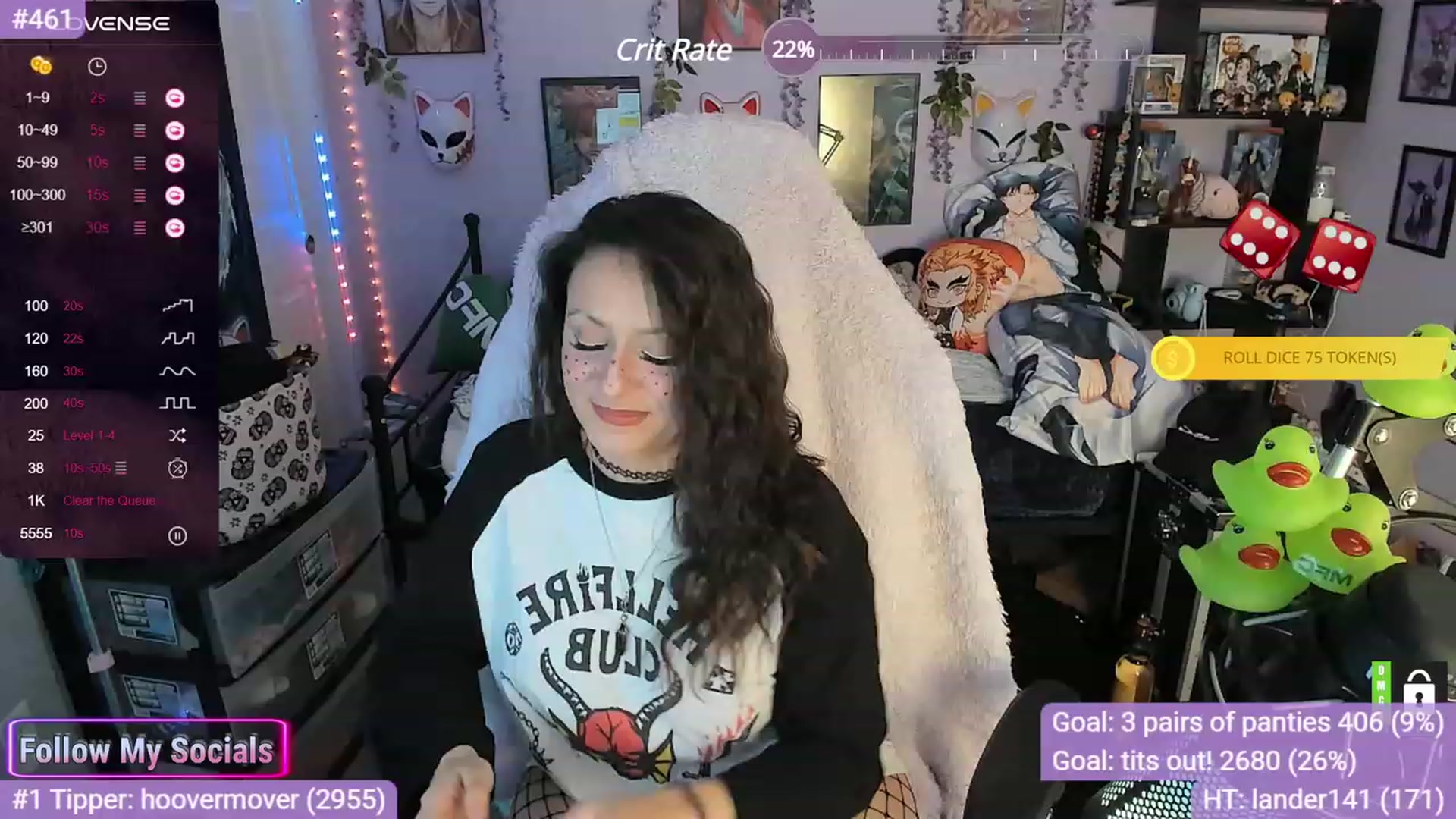 Gallery image thumbnail from Alyx_Singer's myfreecams stream on, 11/17/2023, 23:53 image 9 of 20