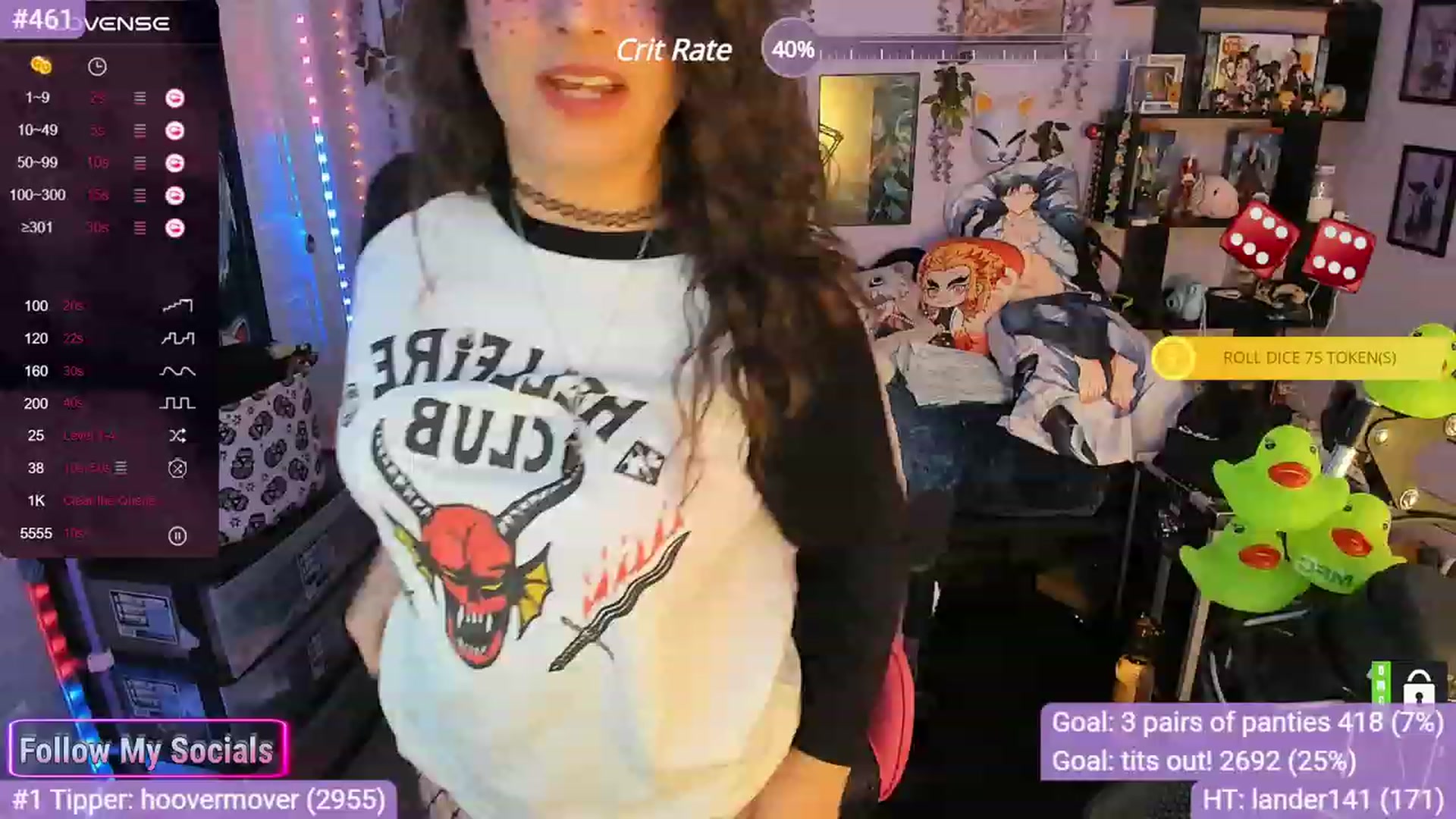 Gallery image thumbnail from Alyx_Singer's myfreecams stream on, 11/17/2023, 23:53 image 3 of 20