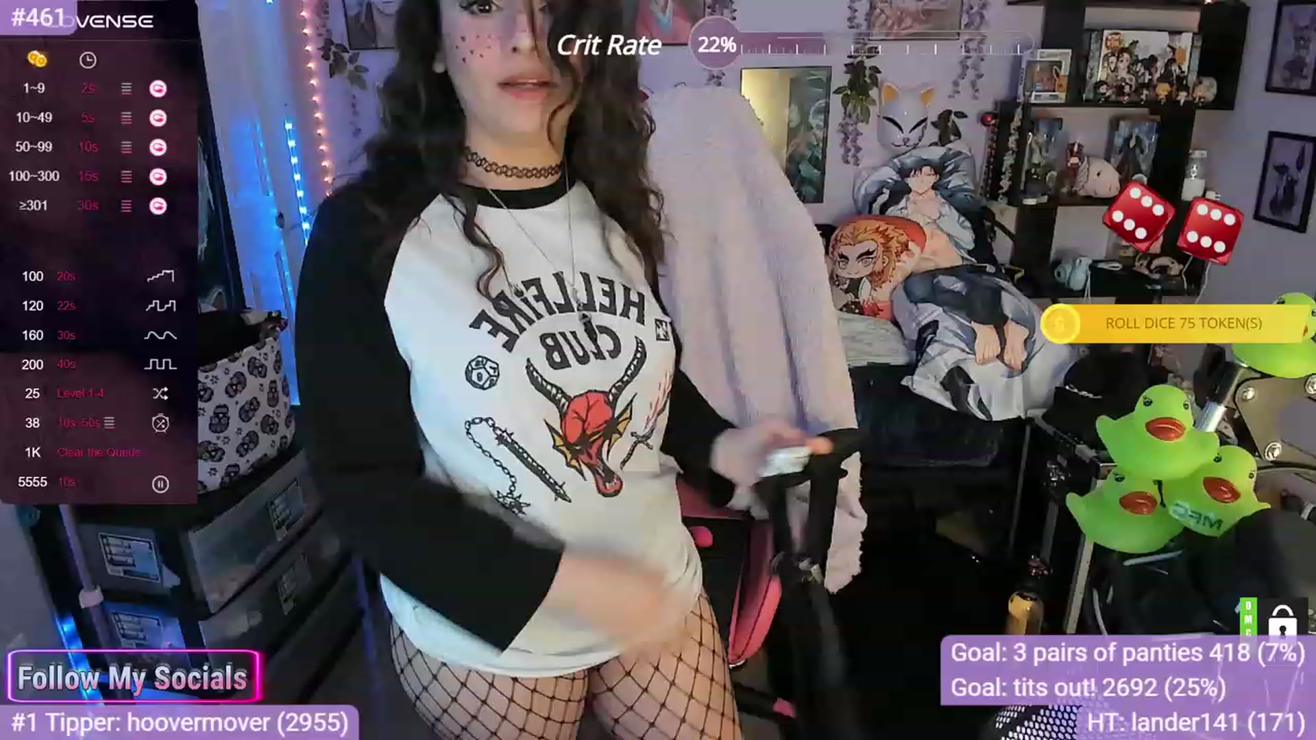 Gallery image thumbnail from Alyx_Singer's myfreecams stream on, 11/17/2023, 23:53 image 4 of 20