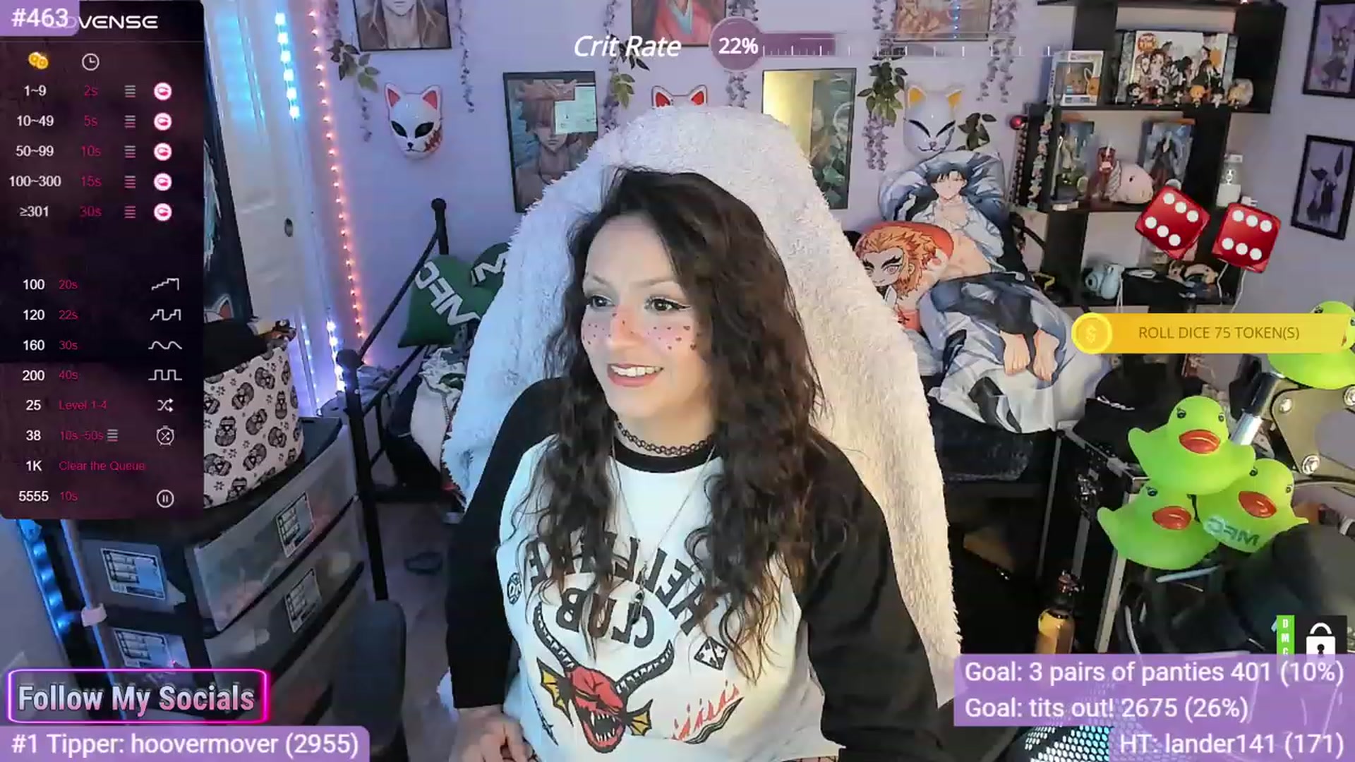 Gallery image thumbnail from Alyx_Singer's myfreecams stream on, 11/17/2023, 23:53 image 13 of 20