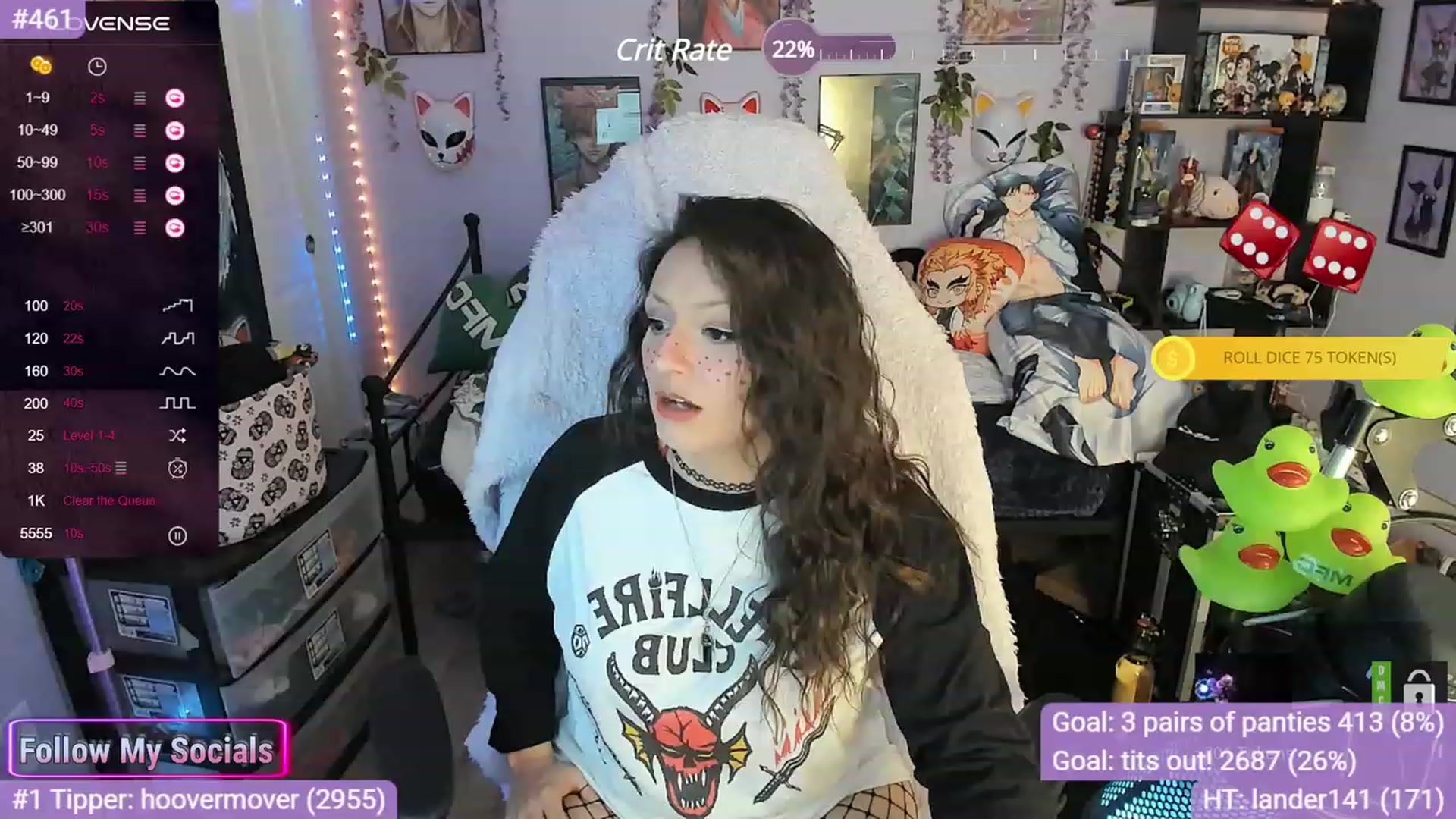 Gallery image thumbnail from Alyx_Singer's myfreecams stream on, 11/17/2023, 23:53 image 8 of 20
