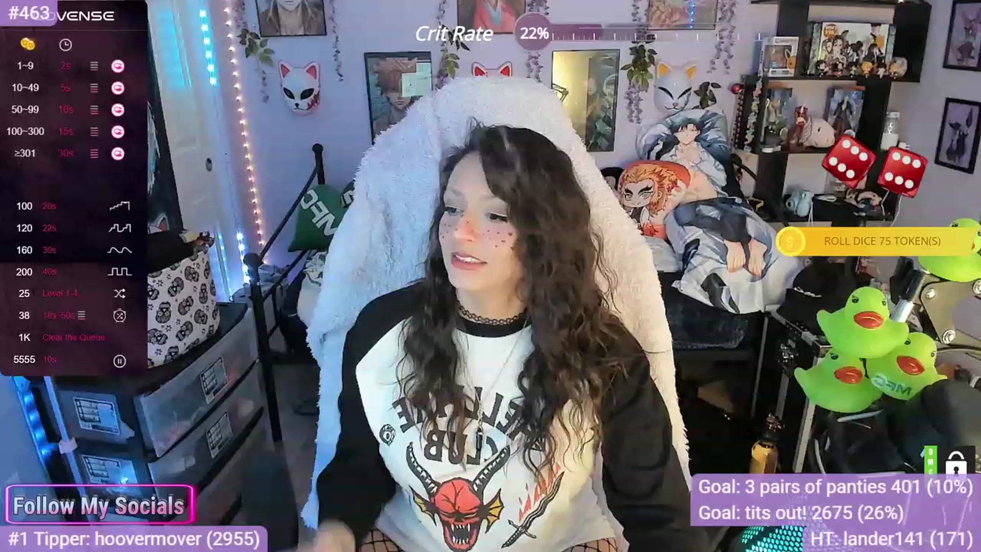 Gallery image thumbnail from Alyx_Singer's myfreecams stream on, 11/17/2023, 23:53 image 14 of 20