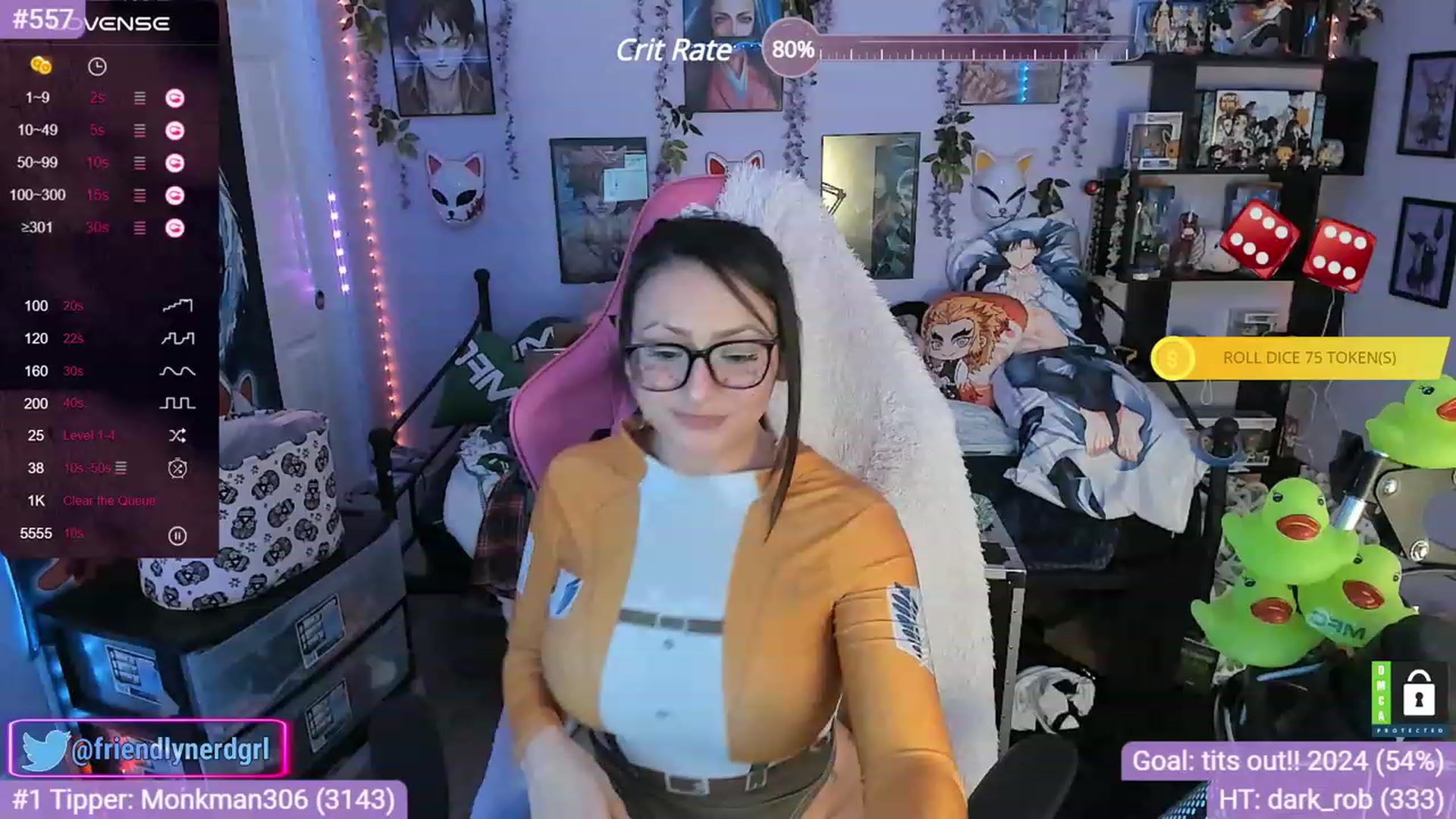 Gallery image thumbnail from Alyx_Singer's myfreecams stream on, 11/20/2023, 19:23 image 11 of 20