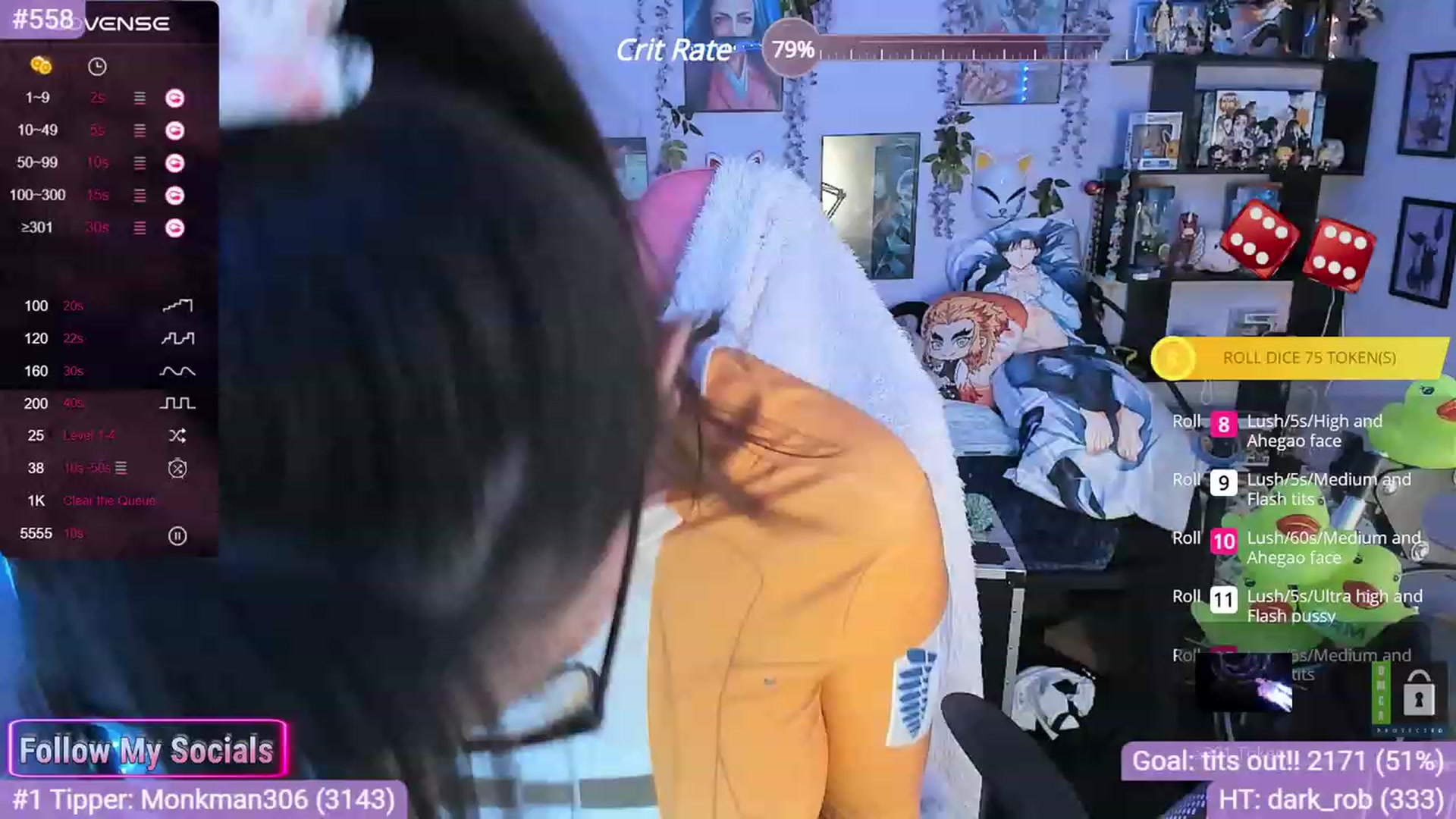 Gallery image thumbnail from Alyx_Singer's myfreecams stream on, 11/20/2023, 19:23 image 10 of 20