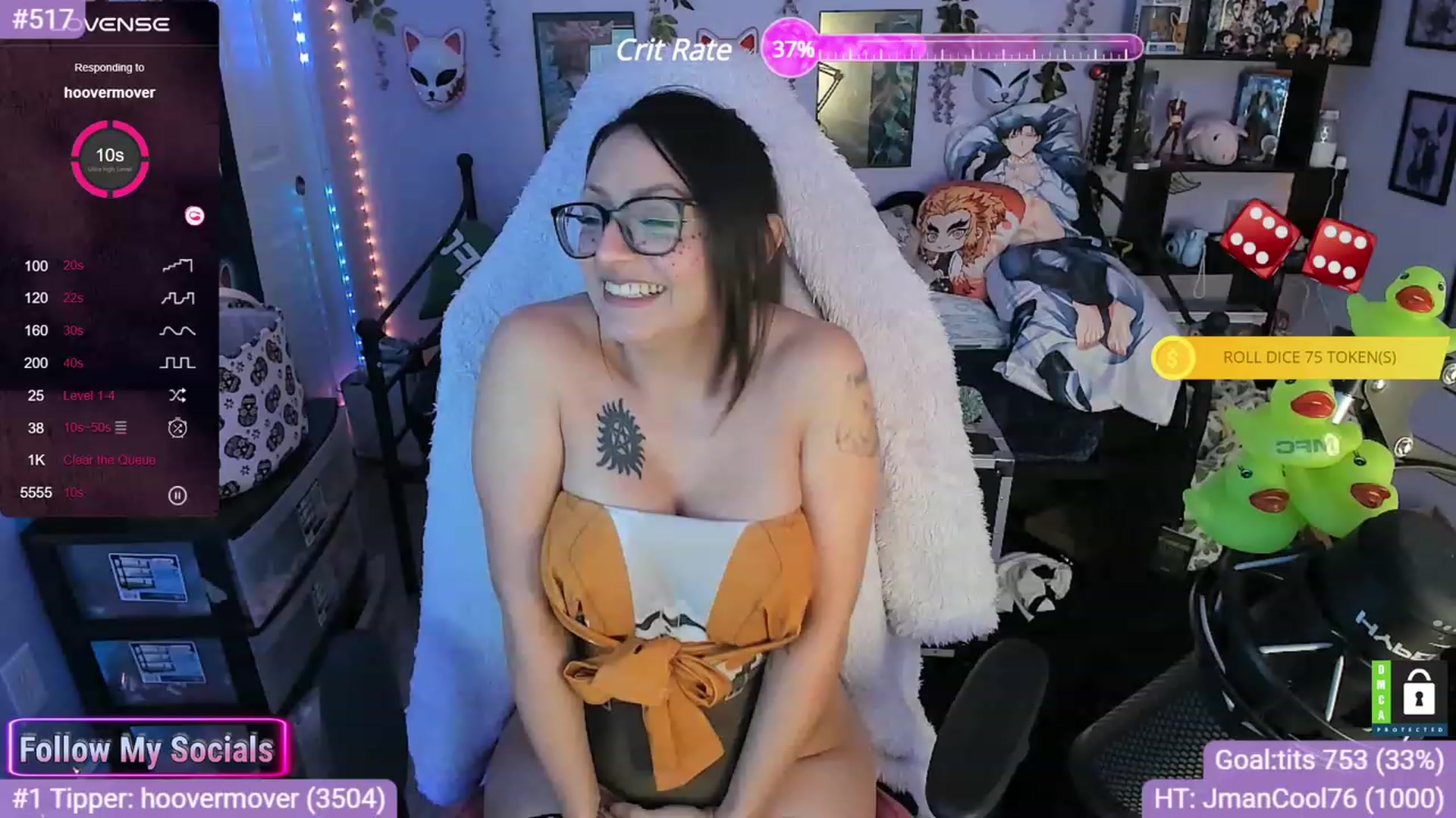 Gallery image thumbnail from Alyx_Singer's myfreecams stream on, 11/20/2023, 22:55 image 10 of 20