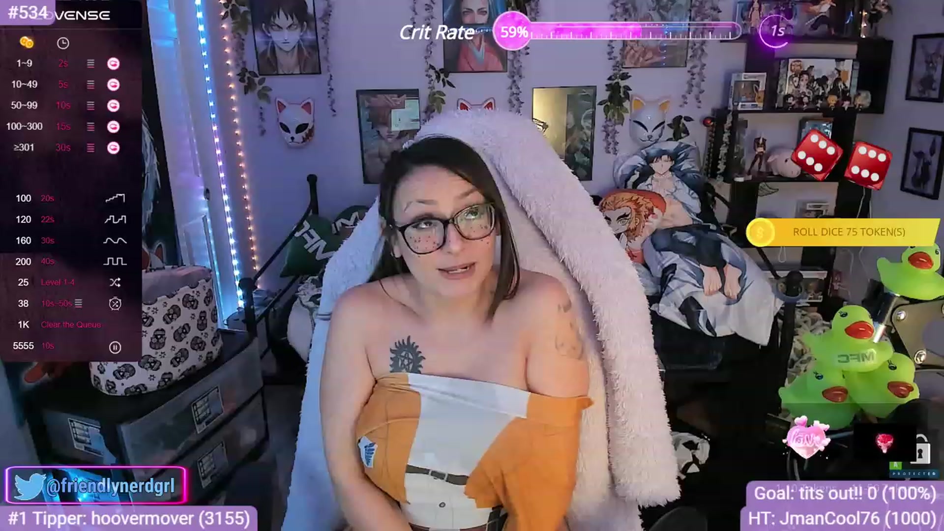 Gallery image thumbnail from Alyx_Singer's myfreecams stream on, 11/20/2023, 22:55 image 2 of 20