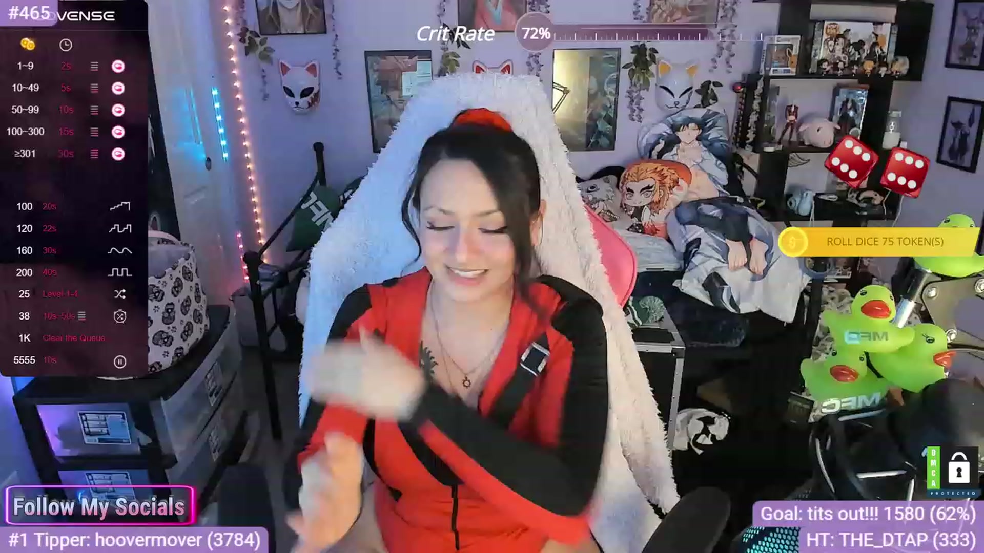 Gallery image thumbnail from Alyx_Singer's myfreecams stream on, 11/24/2023, 08:02 image 17 of 20