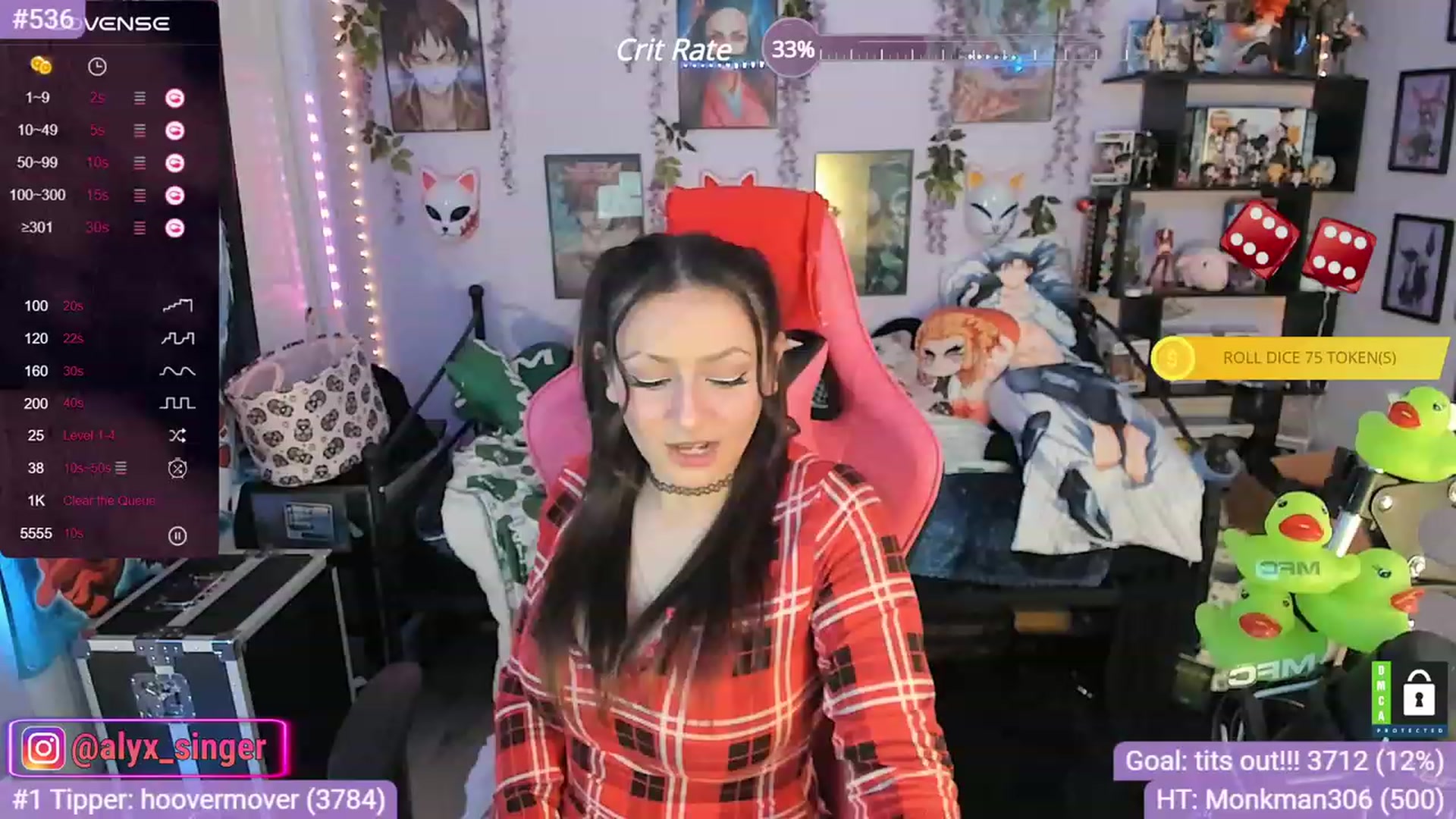 Gallery image thumbnail from Alyx_Singer's myfreecams stream on, 11/27/2023, 17:42 image 20 of 20