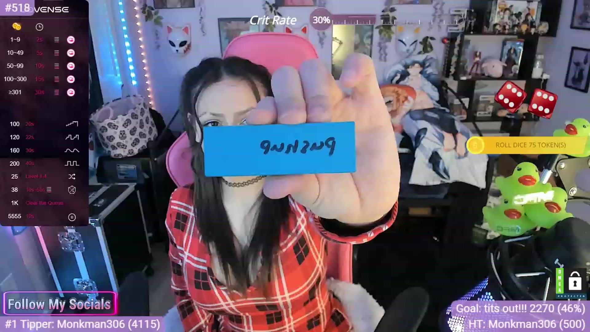 Gallery image thumbnail from Alyx_Singer's myfreecams stream on, 11/27/2023, 21:44 image 6 of 20