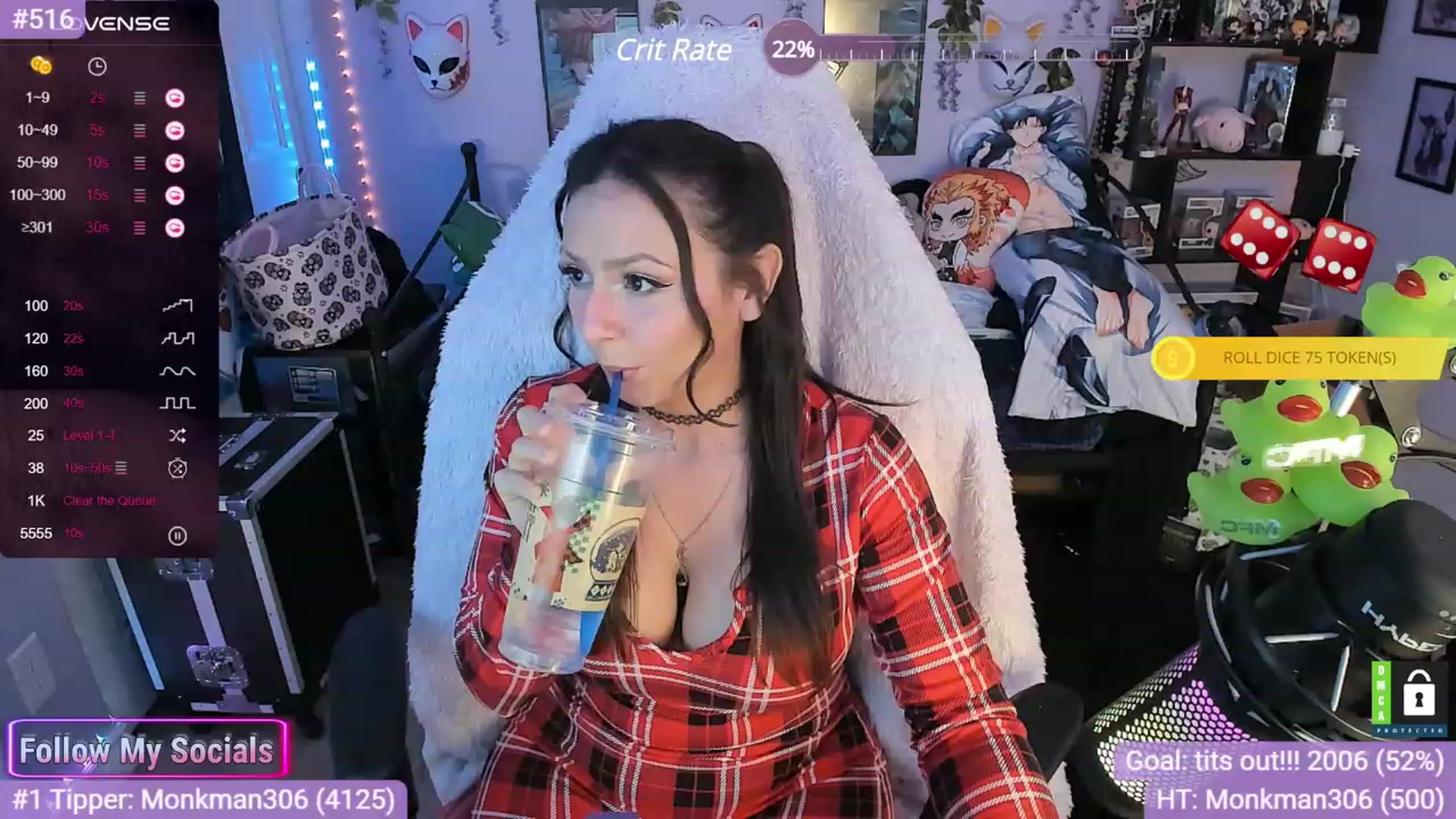 Gallery image thumbnail from Alyx_Singer's myfreecams stream on, 11/27/2023, 21:44 image 8 of 20