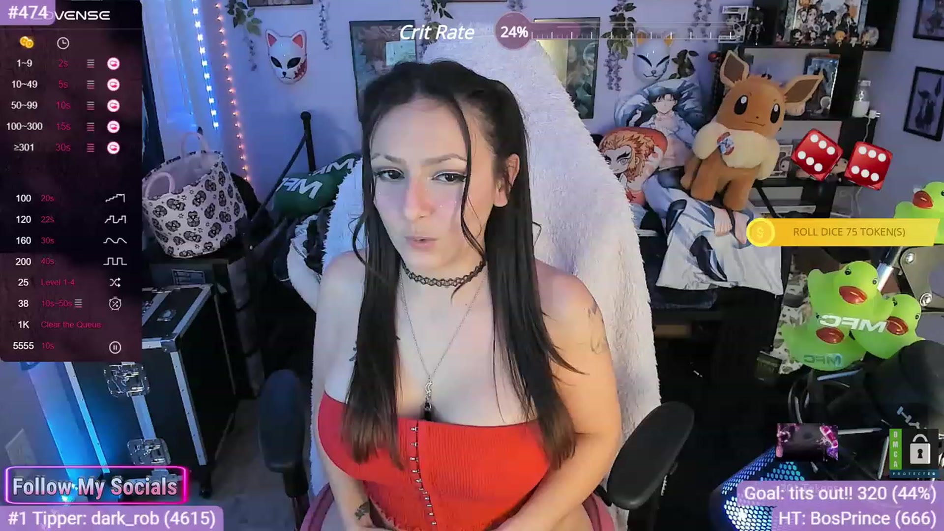 Gallery image thumbnail from Alyx_Singer's myfreecams stream on, 11/28/2023, 24:34 image 19 of 20