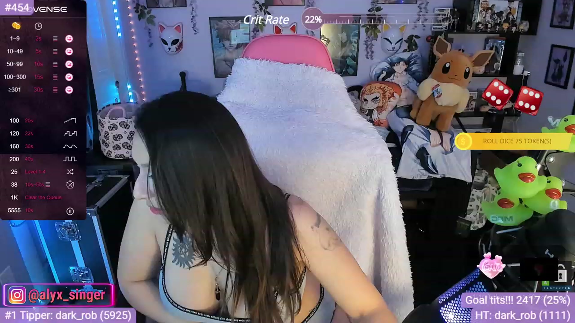 Gallery image thumbnail from Alyx_Singer's myfreecams stream on, 11/29/2023, 23:48 image 13 of 20