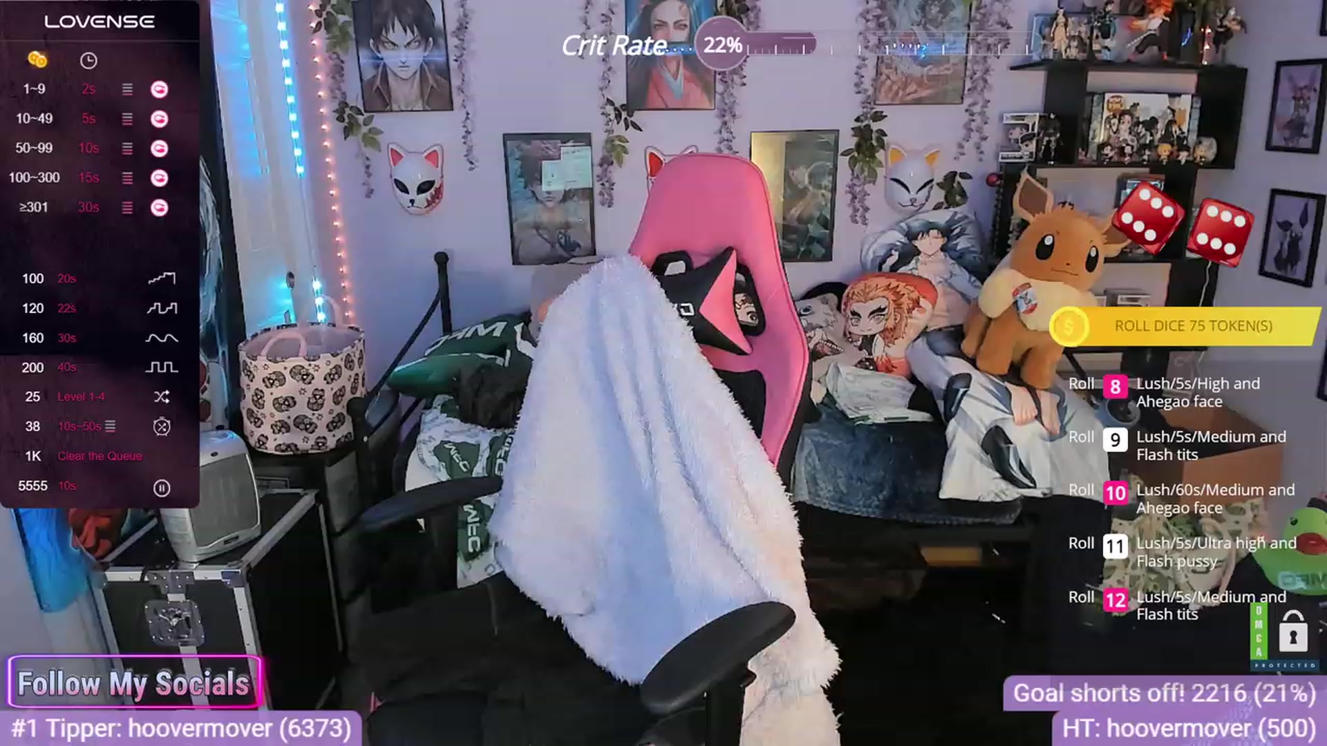 Gallery image thumbnail from Alyx_Singer's myfreecams stream on, 11/30/2023, 20:21 image 16 of 20