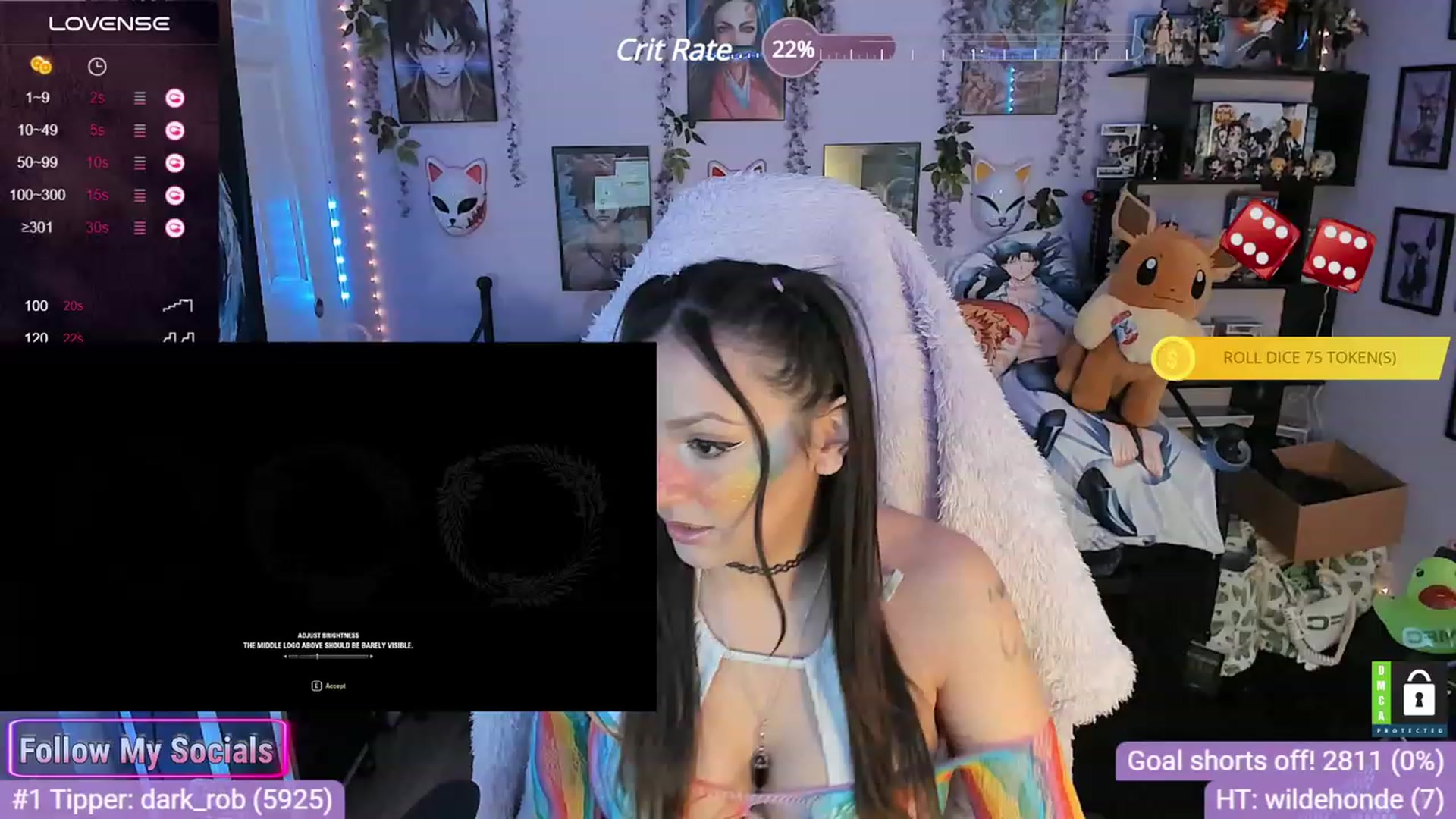 Gallery image thumbnail from Alyx_Singer's myfreecams stream on, 11/30/2023, 20:21 image 6 of 20