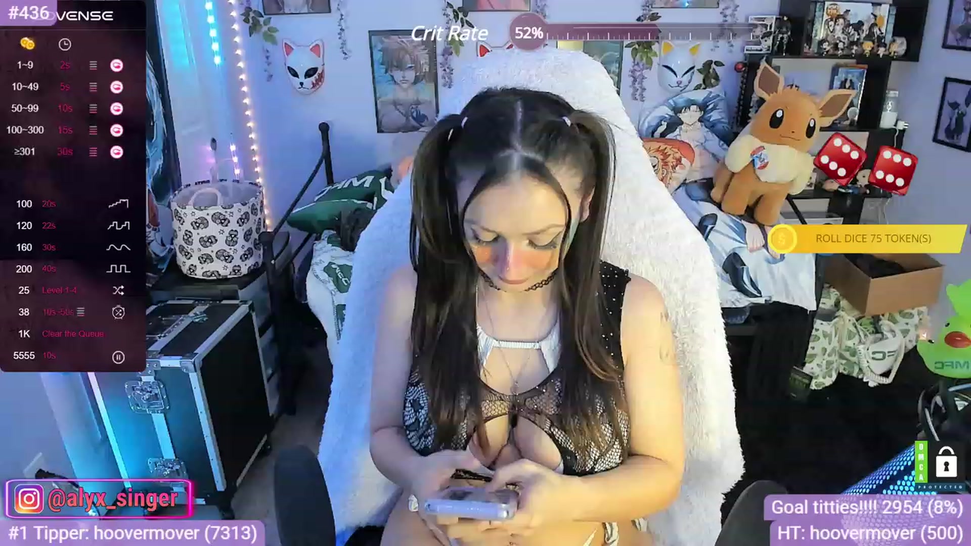 Gallery image thumbnail from Alyx_Singer's myfreecams stream on, 11/30/2023, 23:08 image 10 of 20