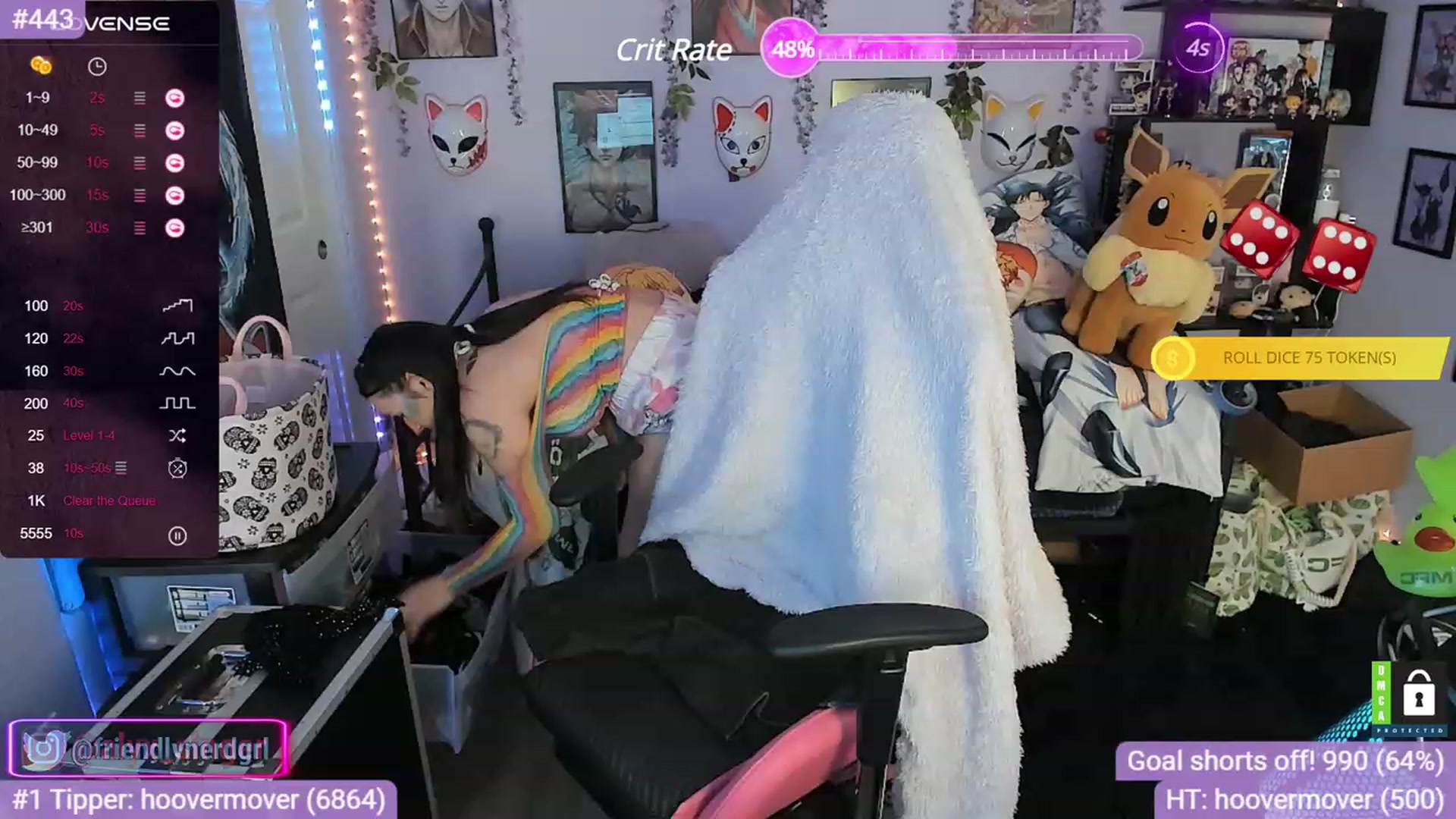Gallery image thumbnail from Alyx_Singer's myfreecams stream on, 11/30/2023, 23:08 image 2 of 20