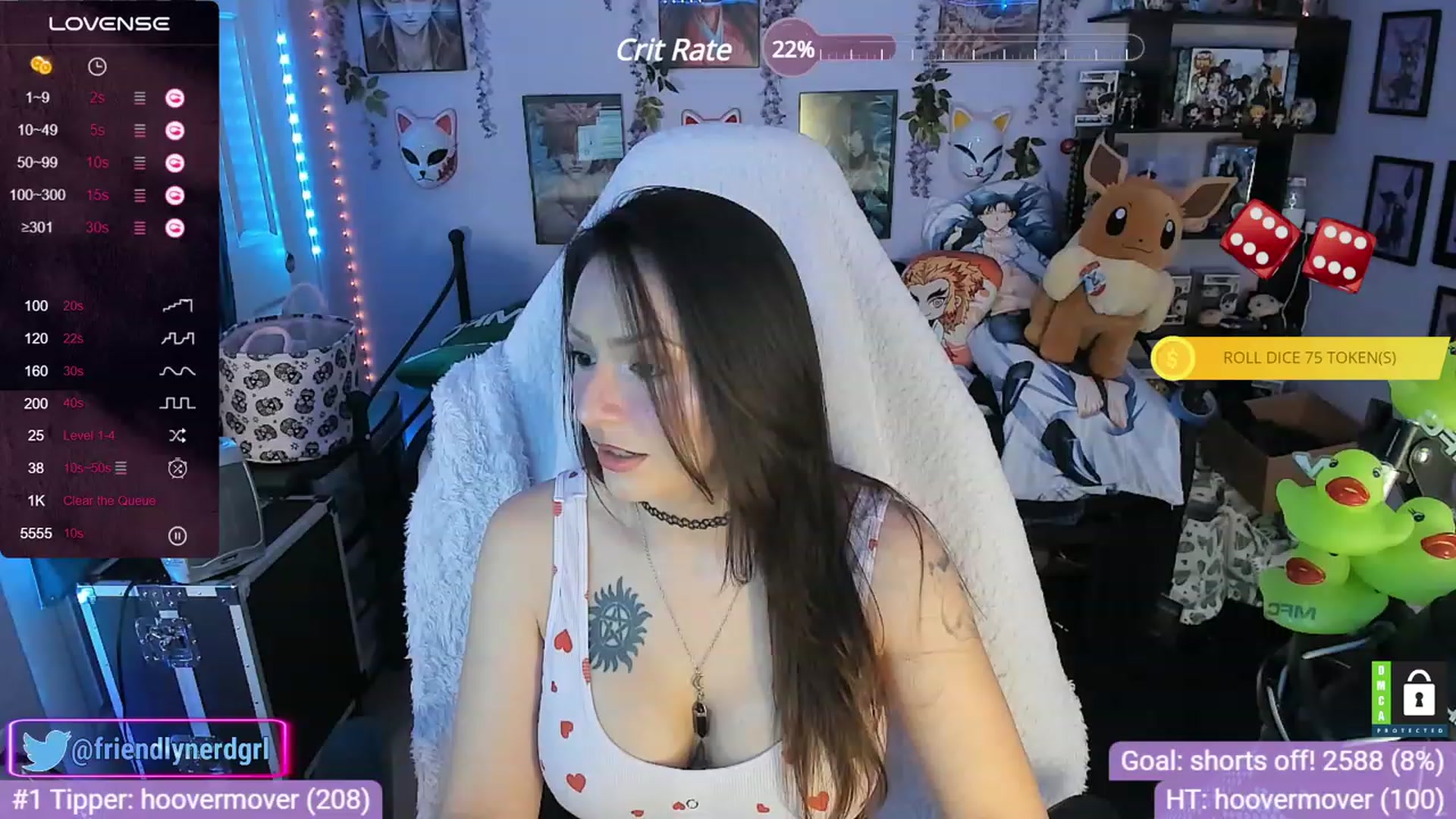 Gallery image thumbnail from Alyx_Singer's myfreecams stream on, 12/01/2023, 21:58 image 11 of 20
