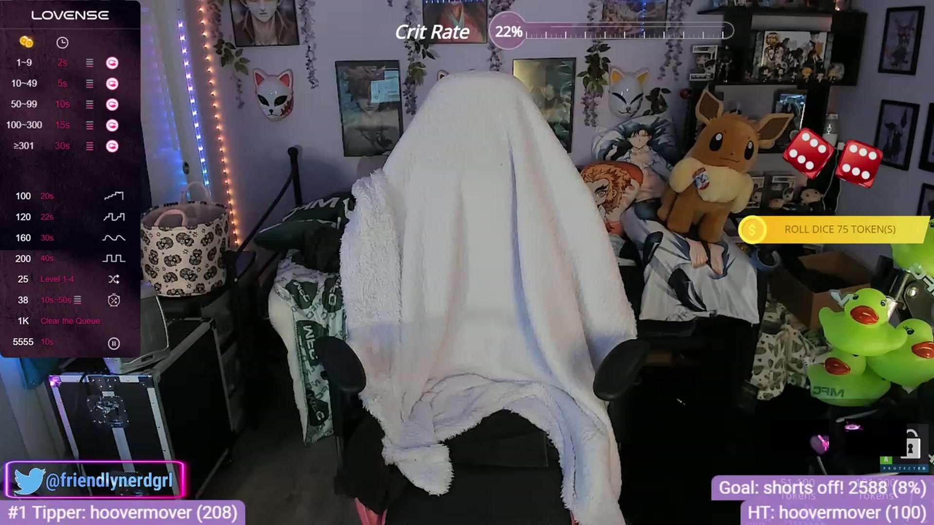Gallery image thumbnail from Alyx_Singer's myfreecams stream on, 12/01/2023, 21:58 image 18 of 20