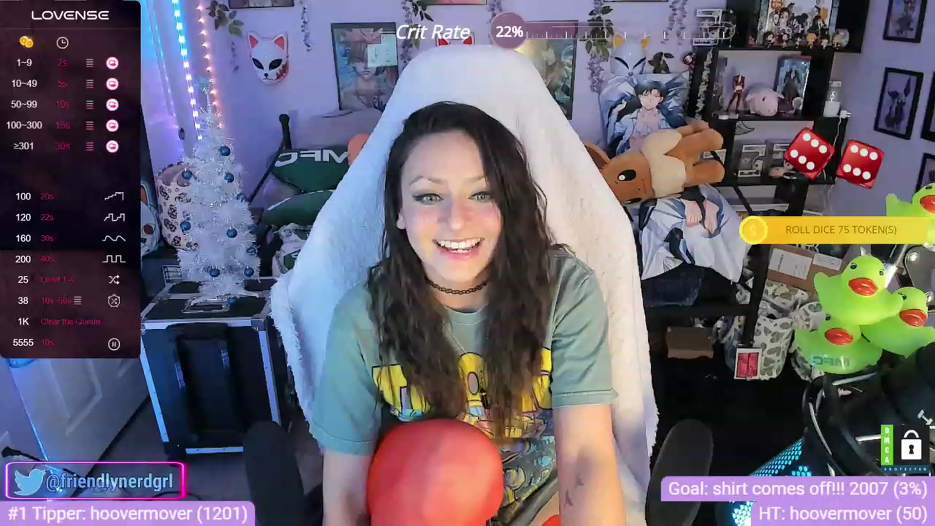 Gallery image thumbnail from Alyx_Singer's myfreecams stream on, 12/04/2023, 22:02 image 7 of 20